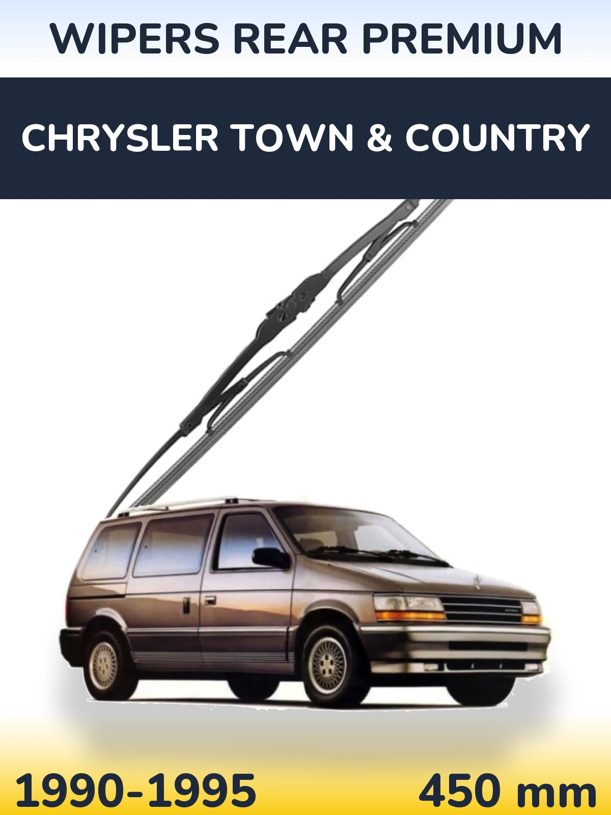 Ștergătoare WIPERS REAR PREMIUM pentru Chrysler Town & Country