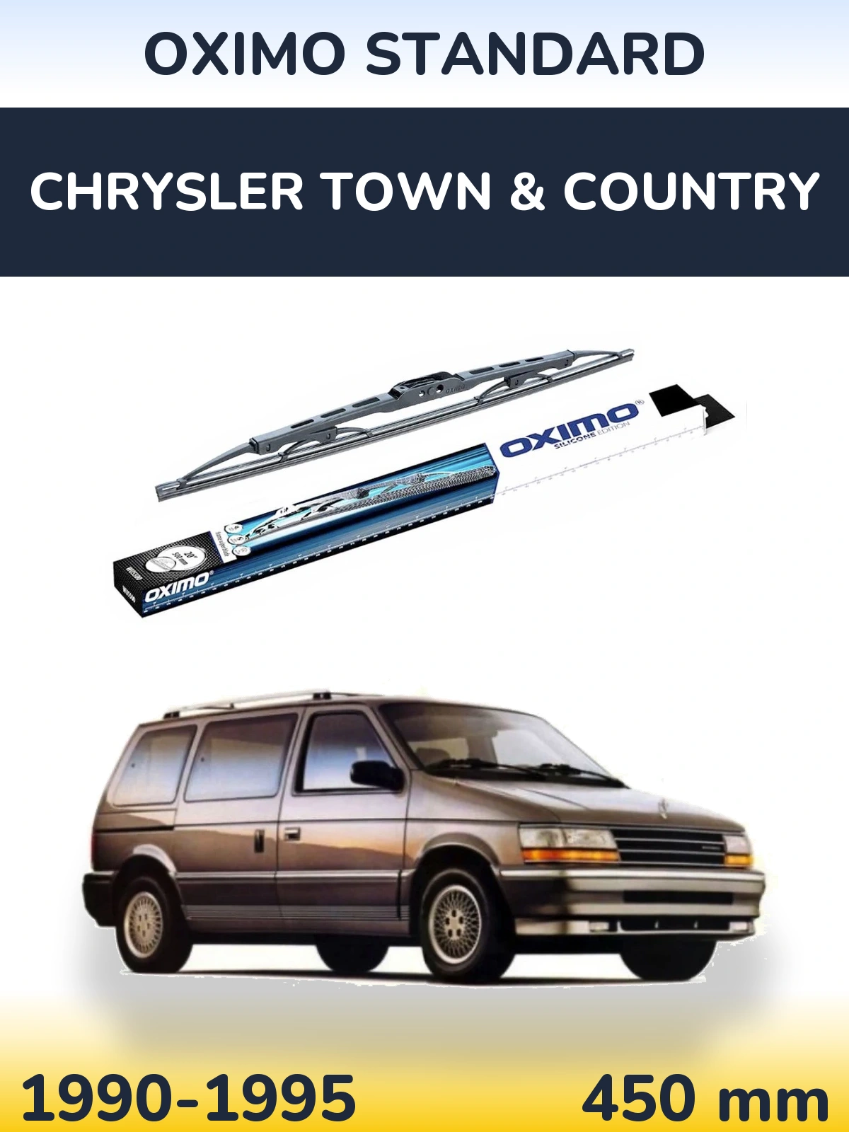 Ștergătoare Oximo Standard pentru Chrysler Town & Country