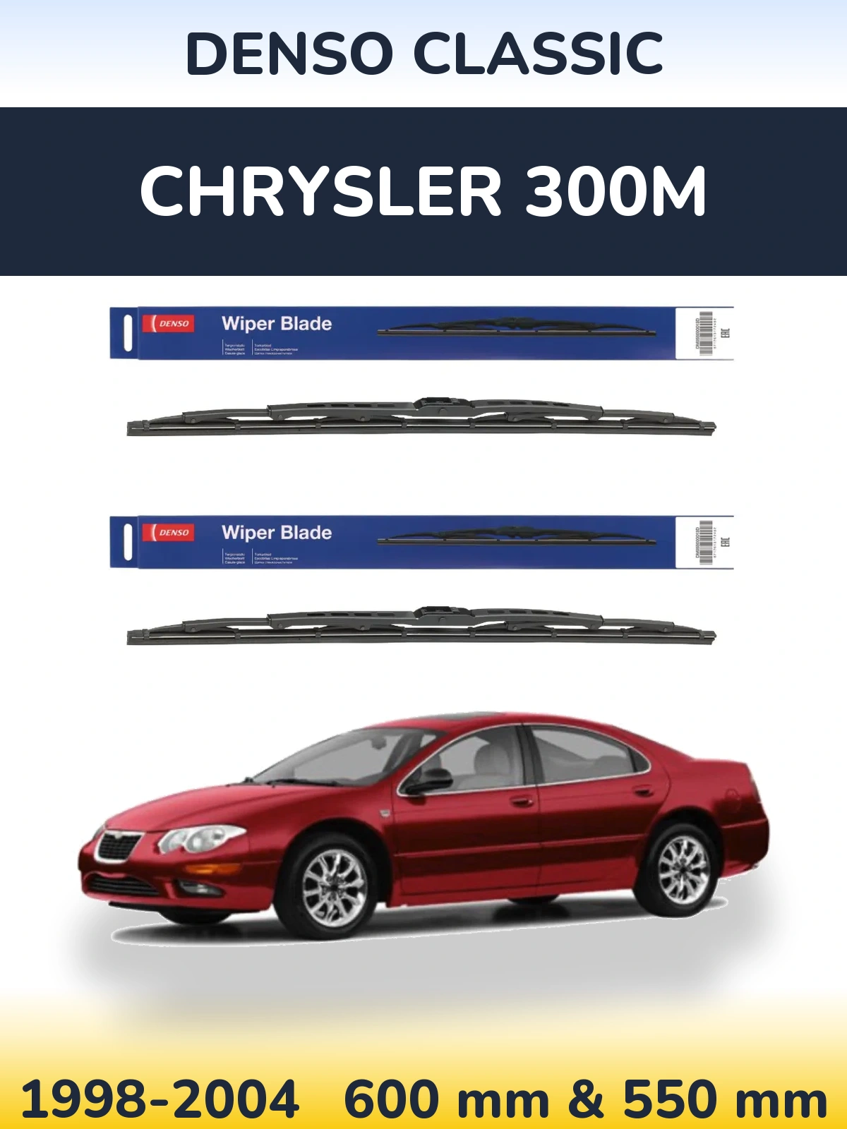 Ștergătoare Denso Classic pentru Chrysler 300M