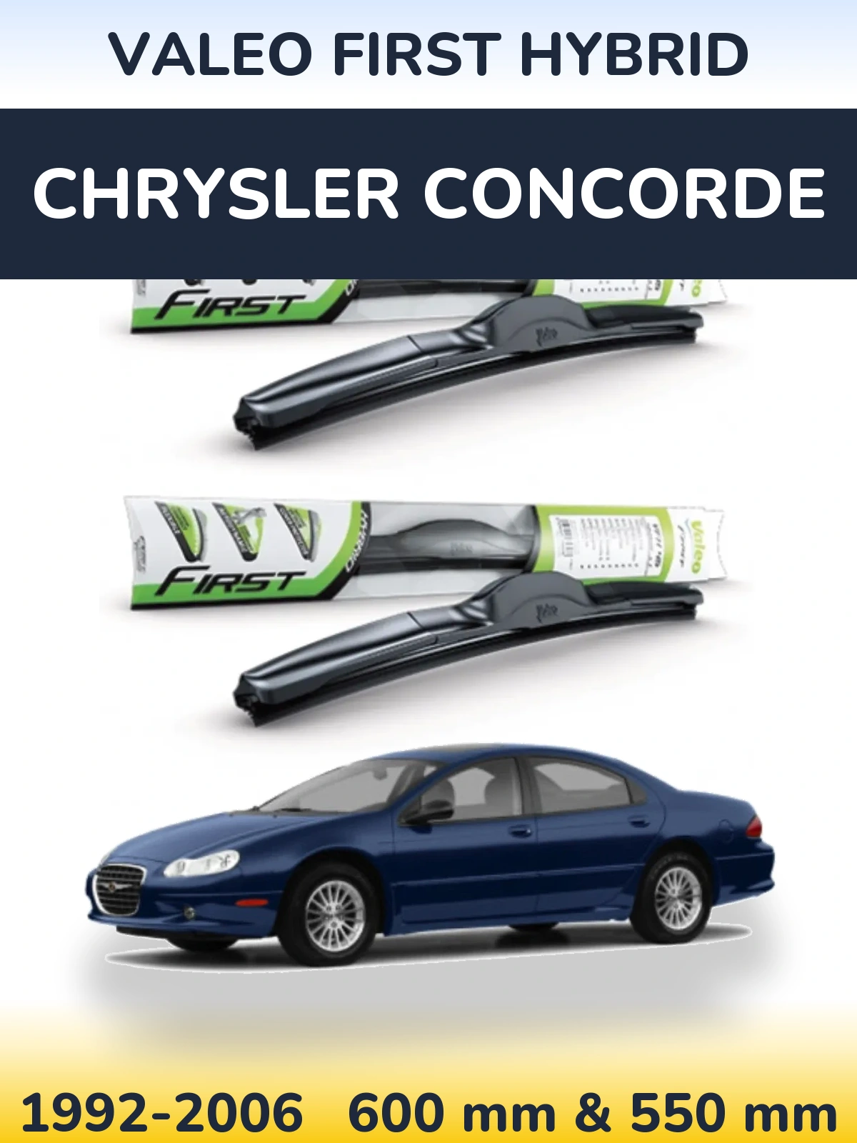 Ștergătoare Valeo First Hybrid pentru Chrysler Concorde