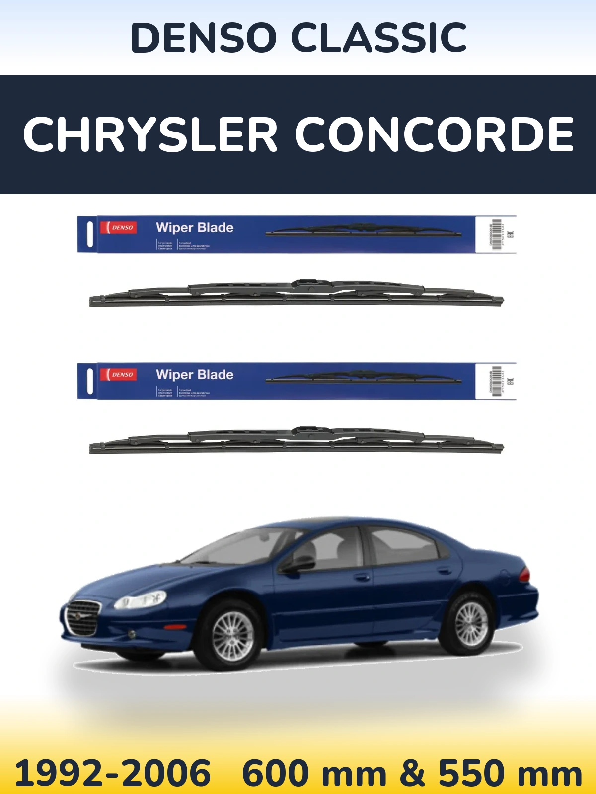 Ștergătoare Denso Classic pentru Chrysler Concorde
