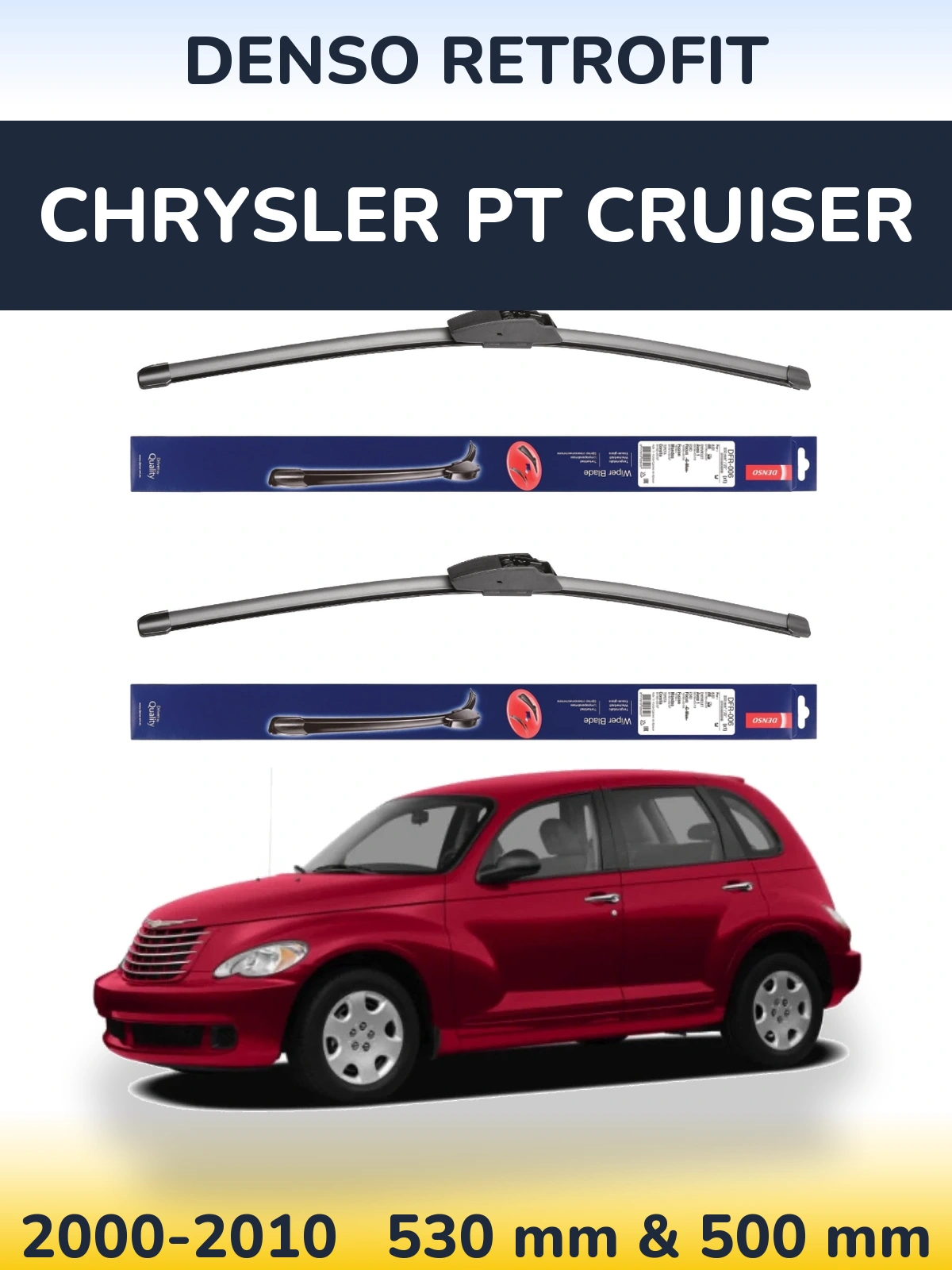 Ștergătoare Denso Retrofit pentru Chrysler PT Cruiser