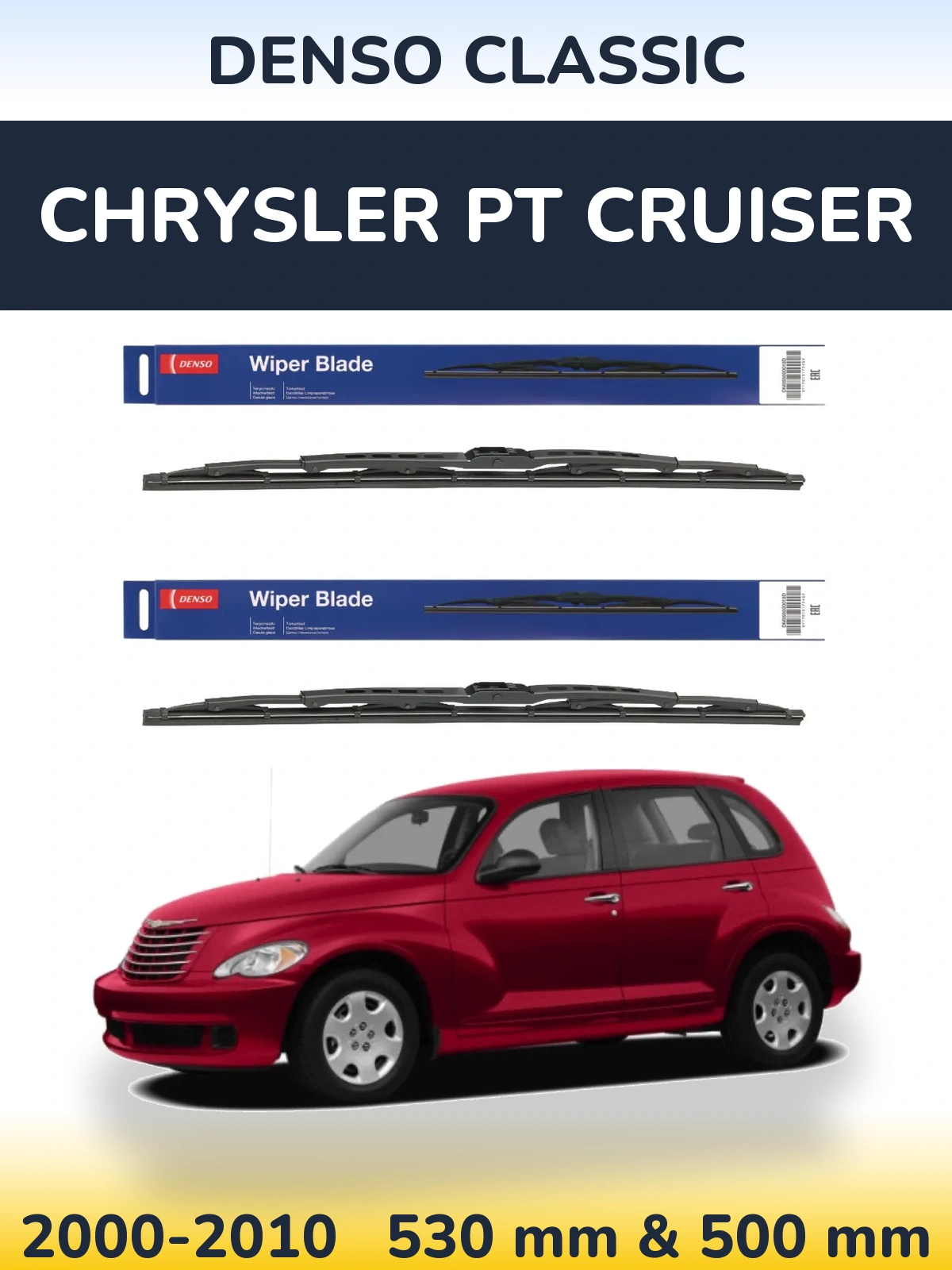 Ștergătoare Denso Classic pentru Chrysler PT Cruiser