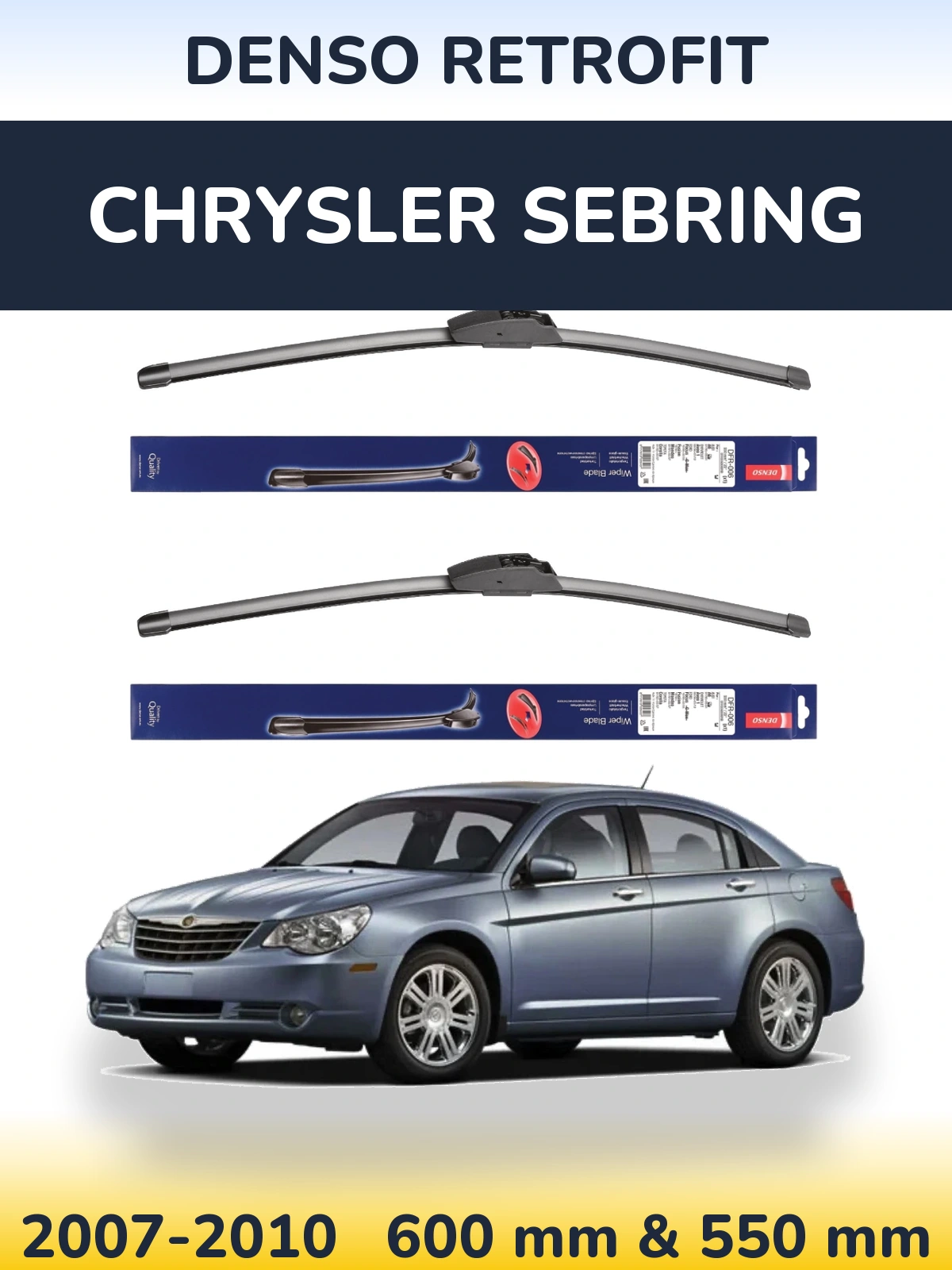 Ștergătoare Denso Retrofit pentru Chrysler Sebring