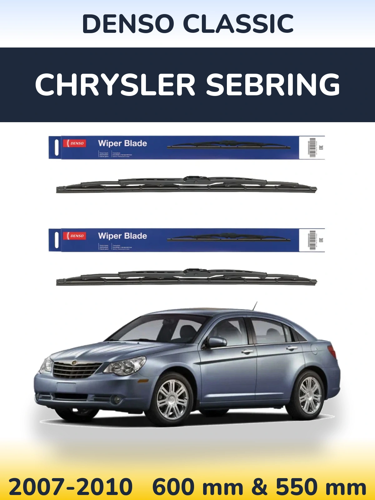 Ștergătoare Denso Classic pentru Chrysler Sebring