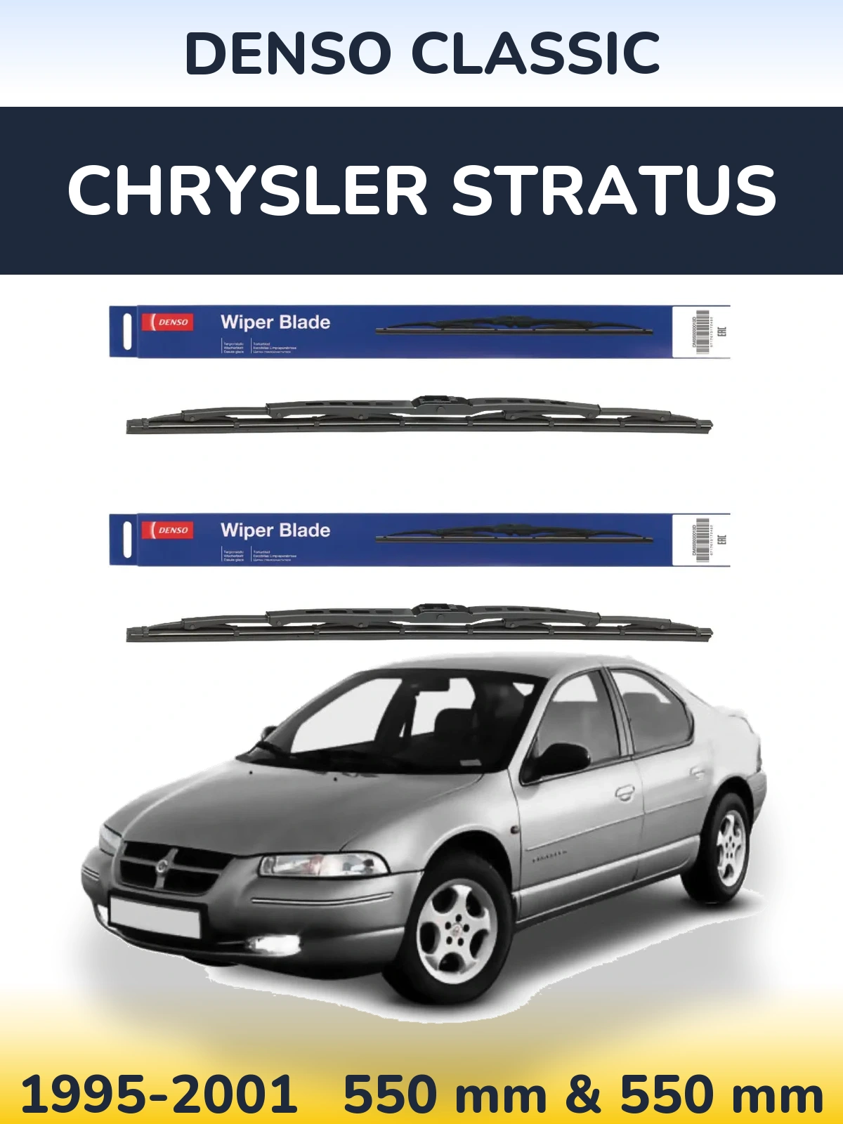 Ștergătoare Denso Classic pentru Chrysler Stratus
