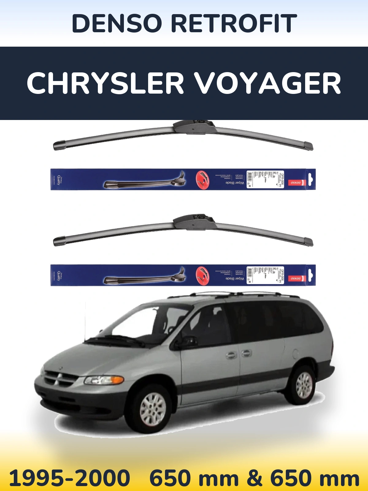 Ștergătoare Denso Retrofit pentru Chrysler Voyager