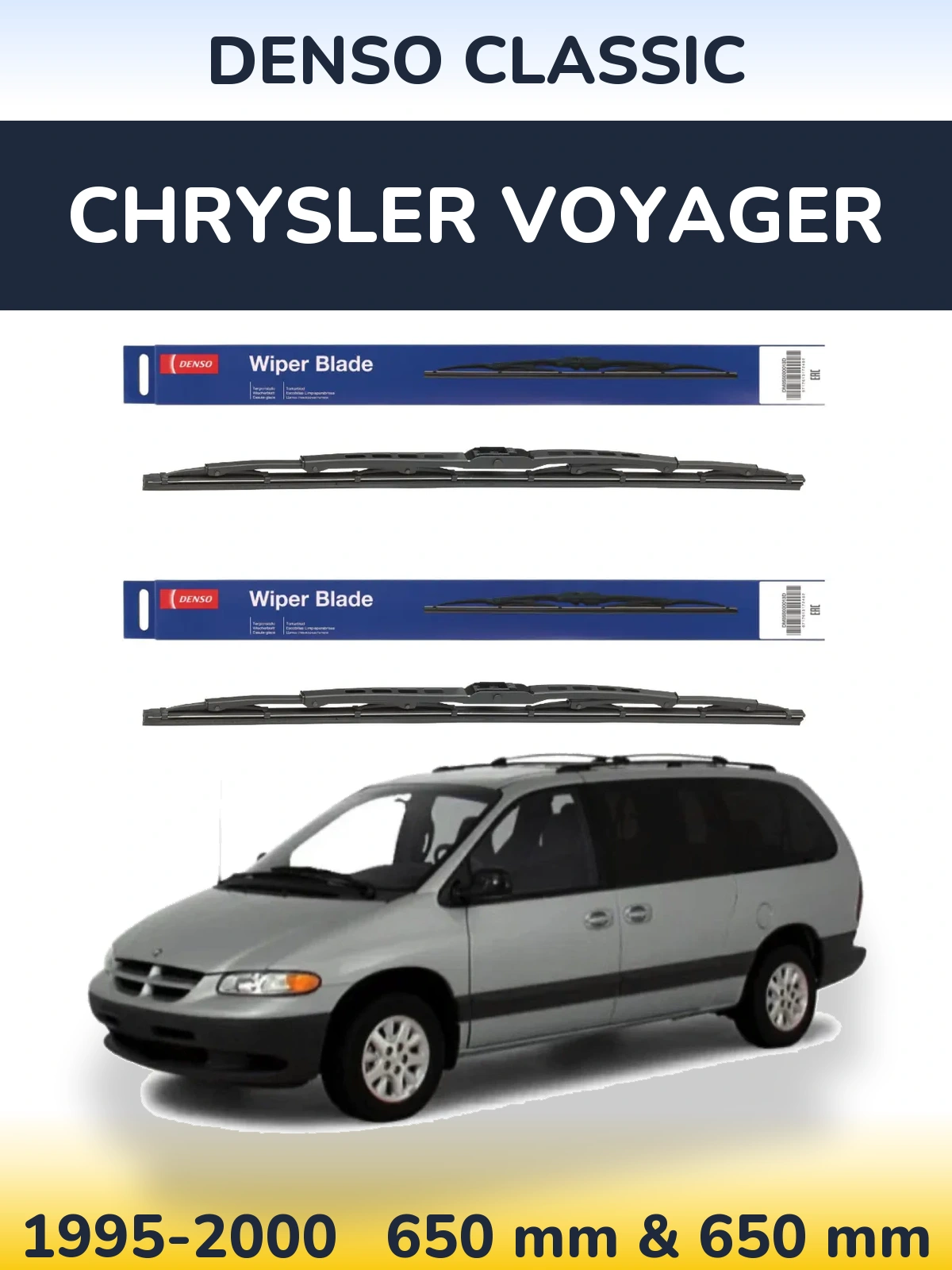 Ștergătoare Denso Classic pentru Chrysler Voyager