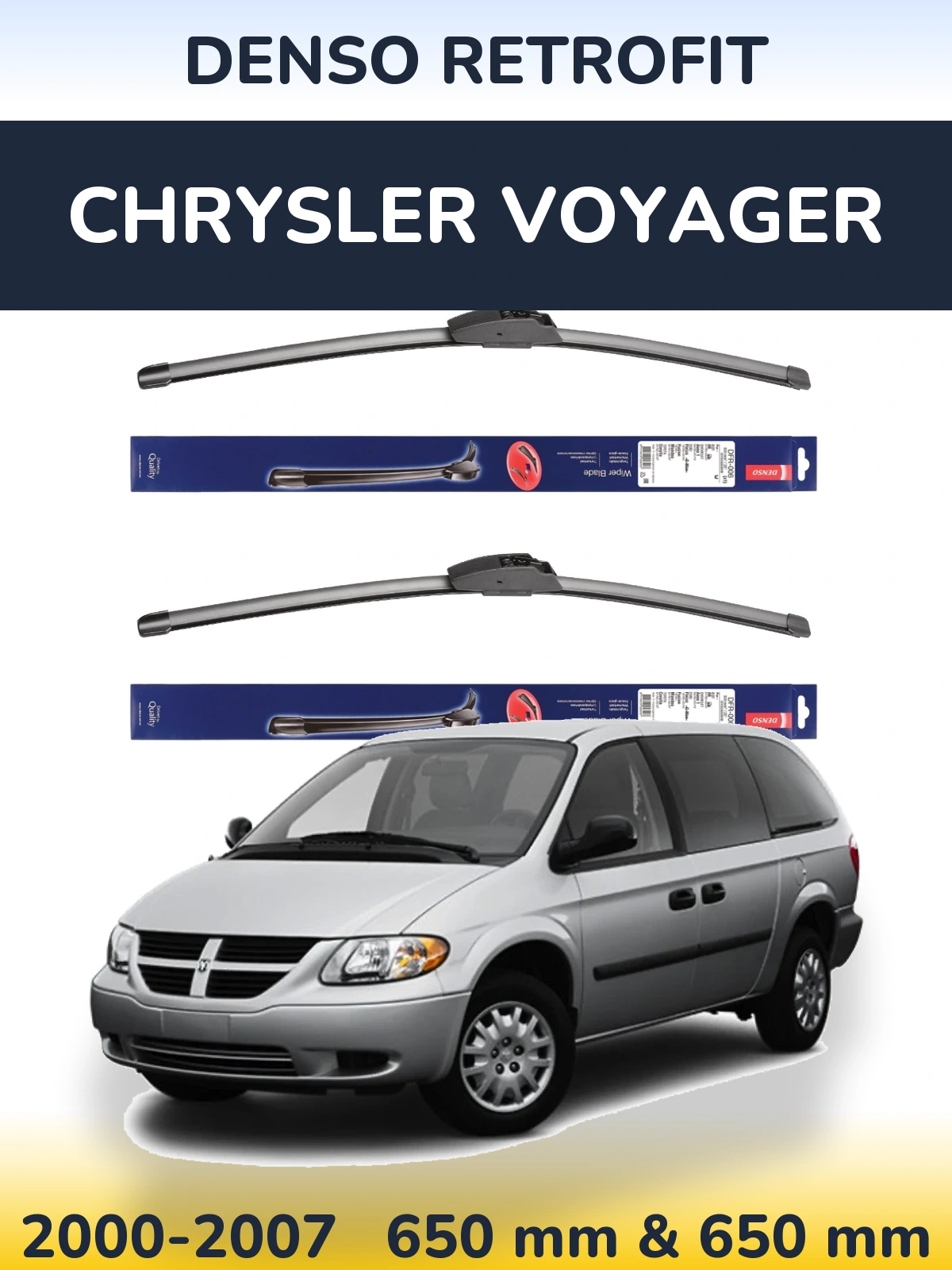 Ștergătoare Denso Retrofit pentru Chrysler Voyager