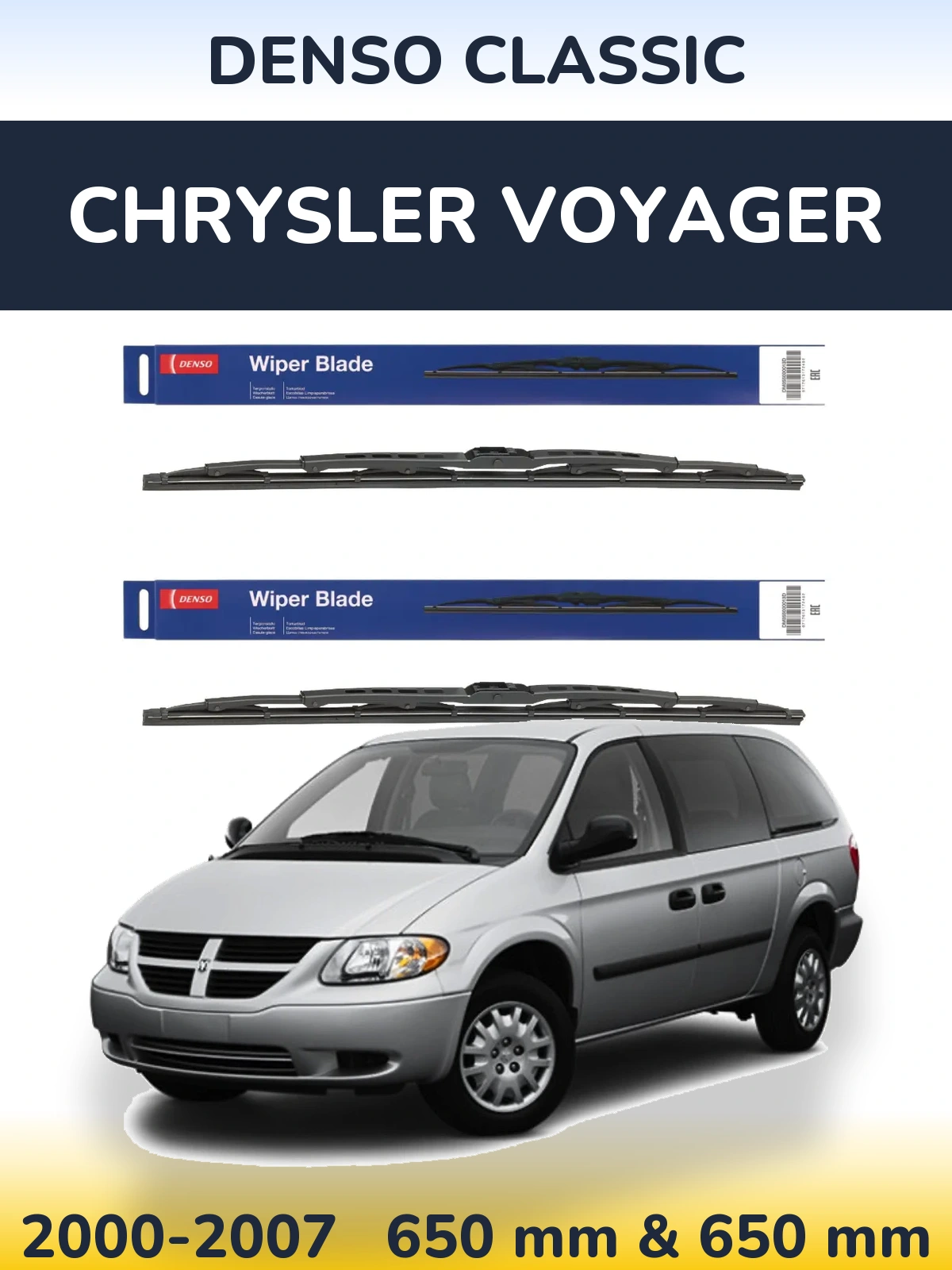 Ștergătoare Denso Classic pentru Chrysler Voyager