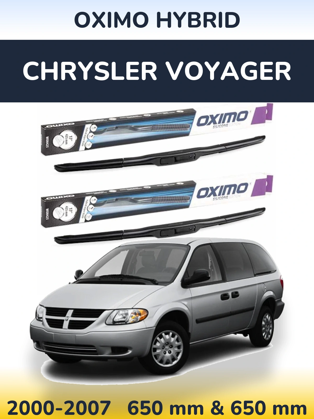Ștergătoare Oximo Hybrid pentru Chrysler Voyager