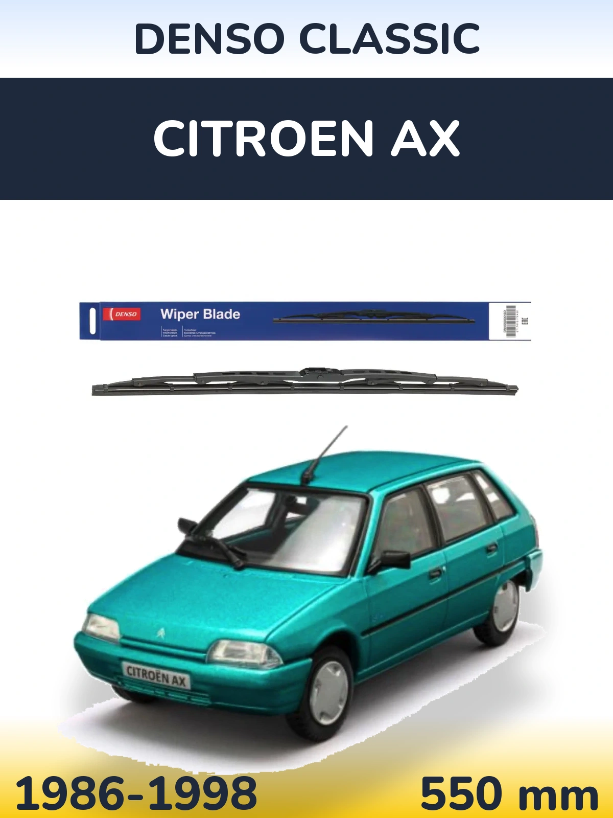 Ștergătoare Denso Classic pentru Citroen AX