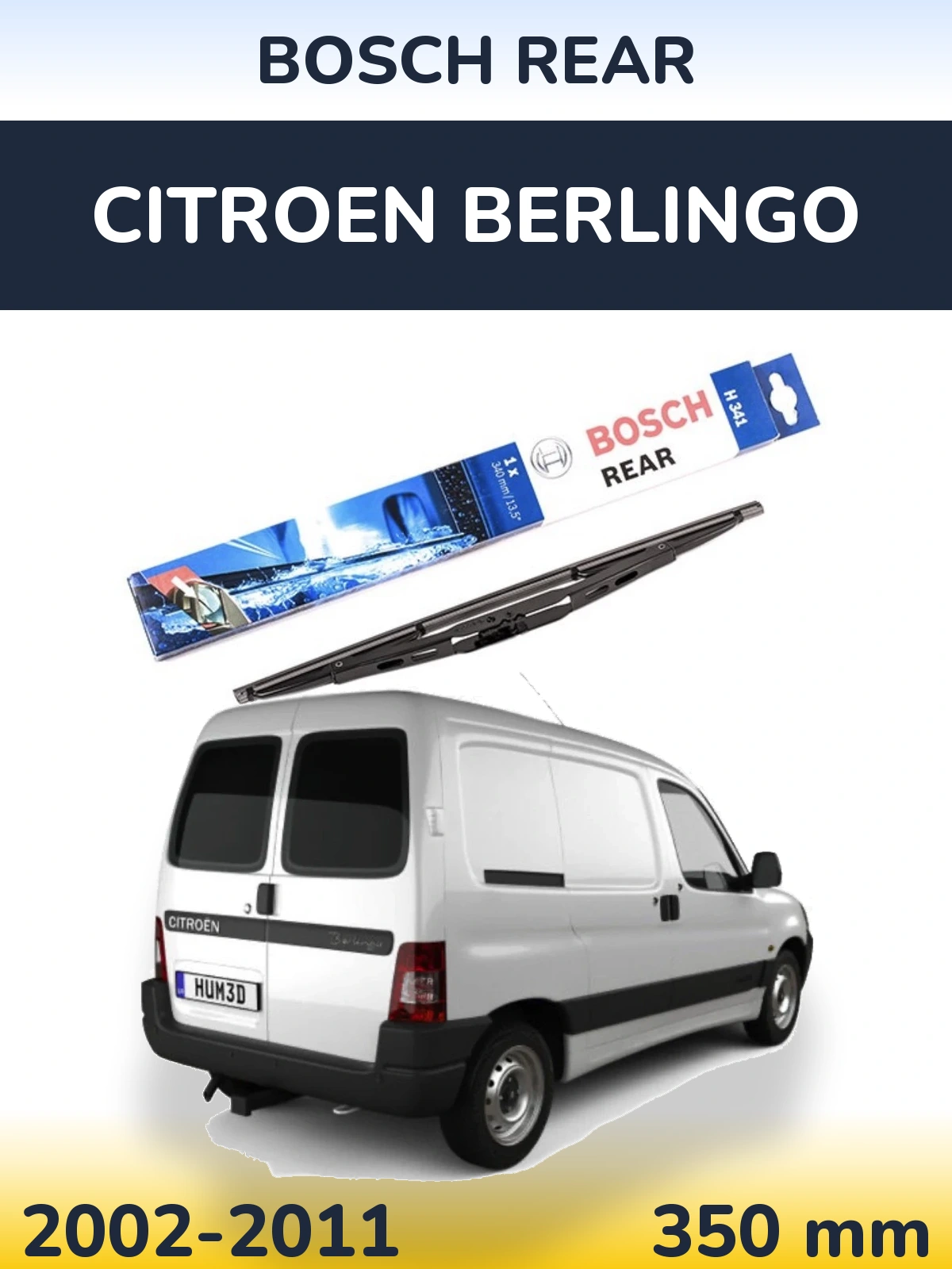 Ștergătoare BOSCH Rear pentru Citroen Berlingo