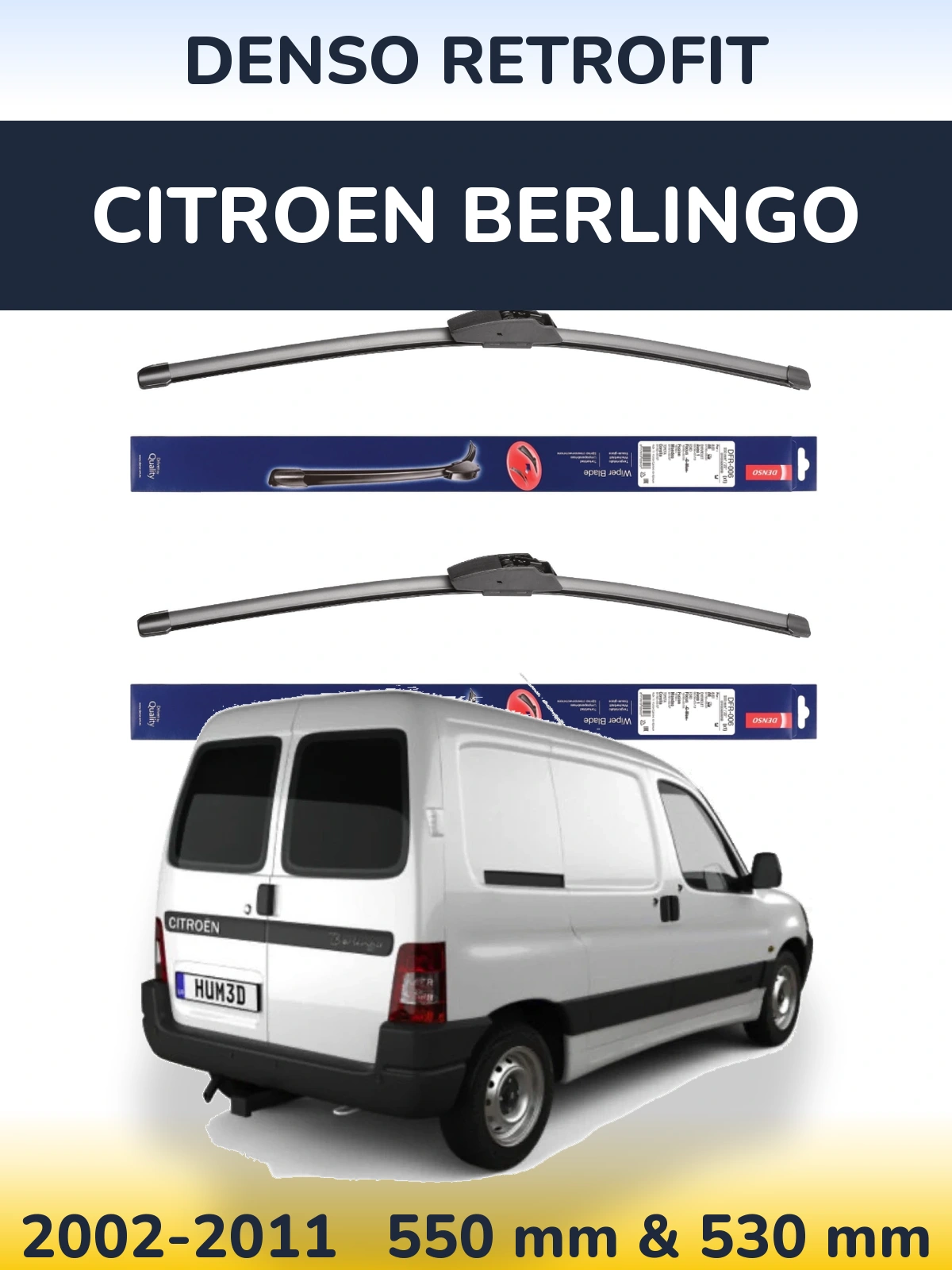 Ștergătoare Denso Retrofit pentru Citroen Berlingo