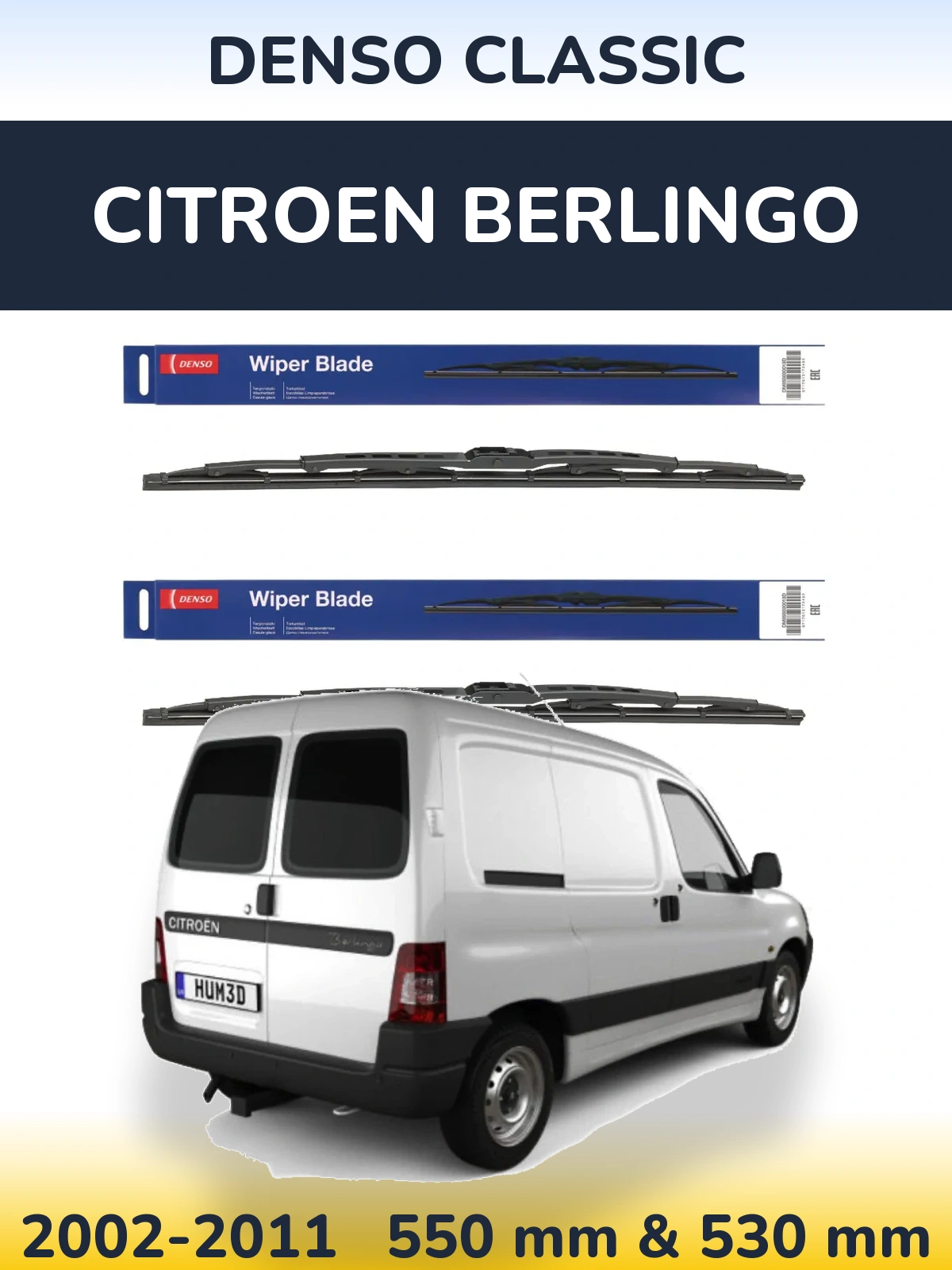 Ștergătoare Denso Classic pentru Citroen Berlingo