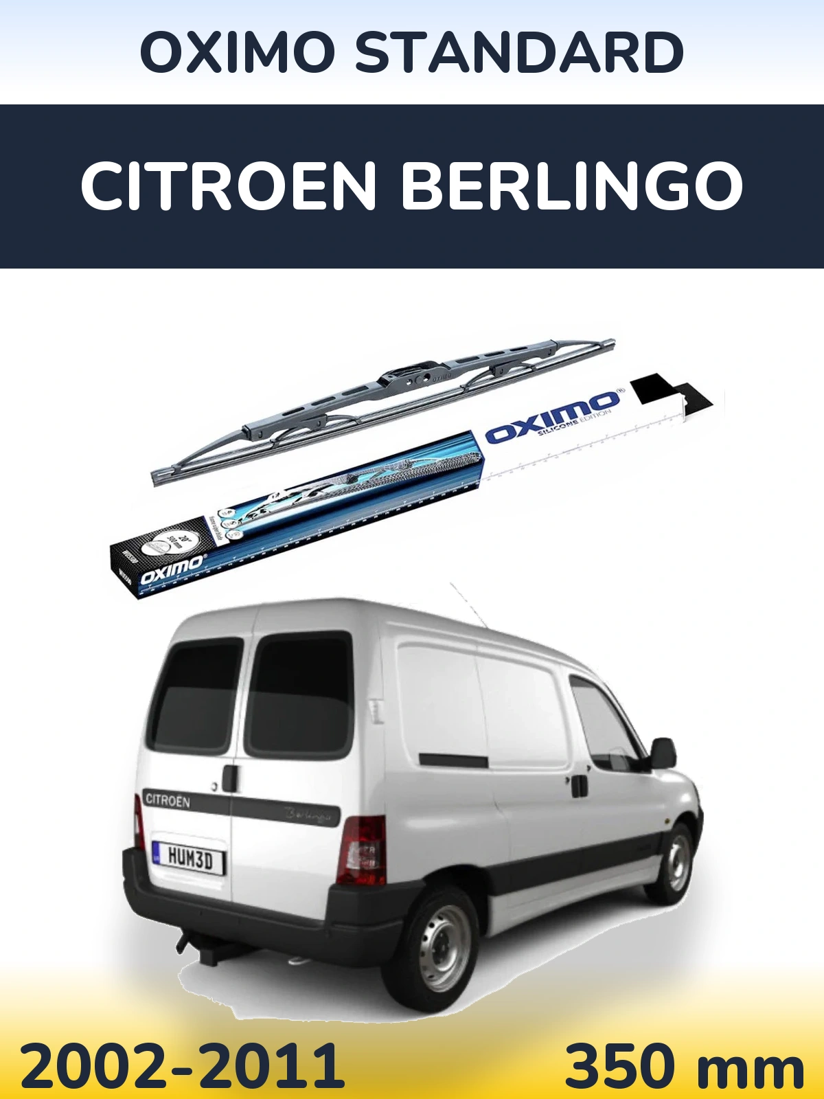 Ștergătoare Oximo Standard pentru Citroen Berlingo