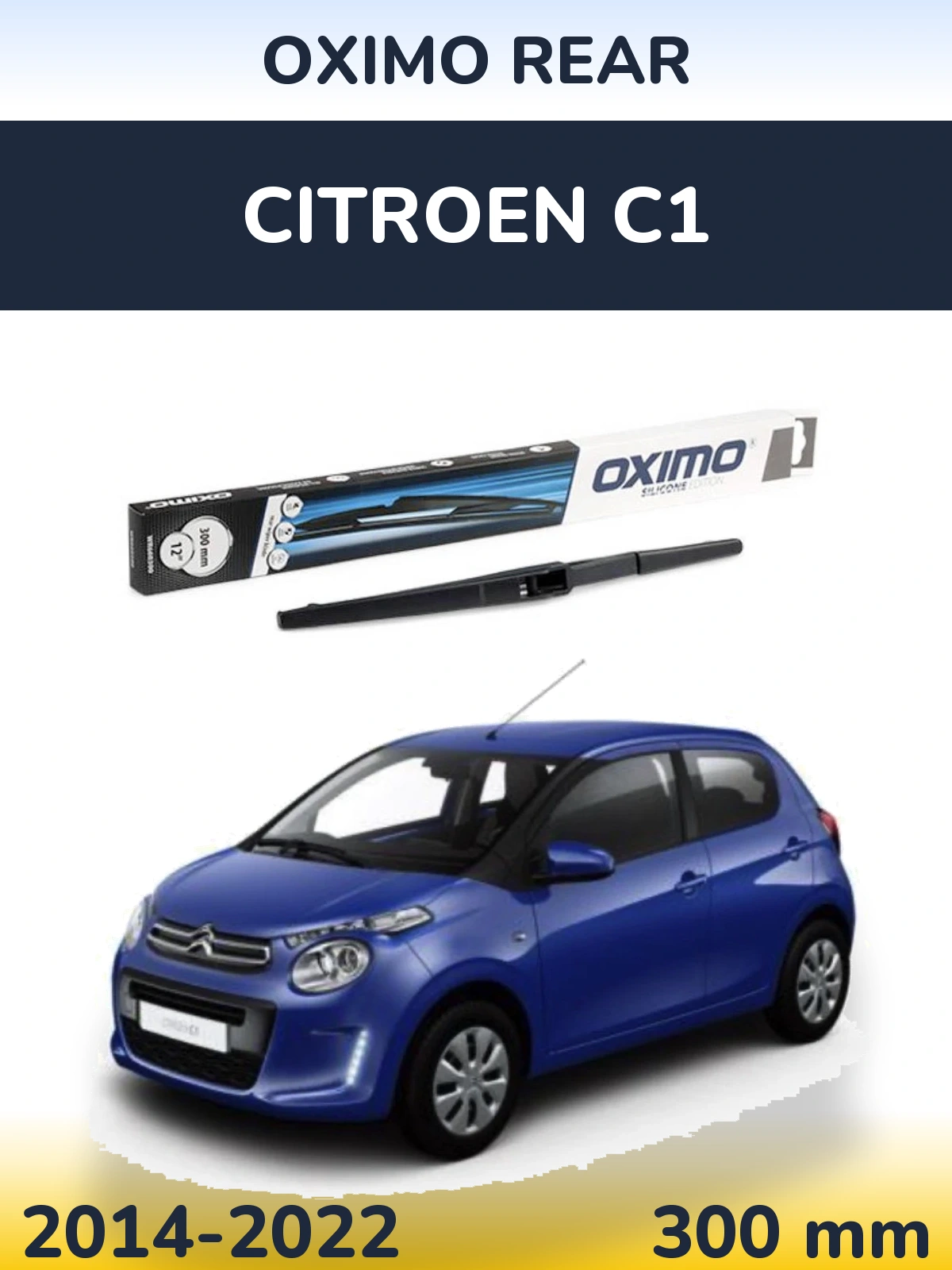 Ștergătoare Oximo Rear pentru Citroen C1