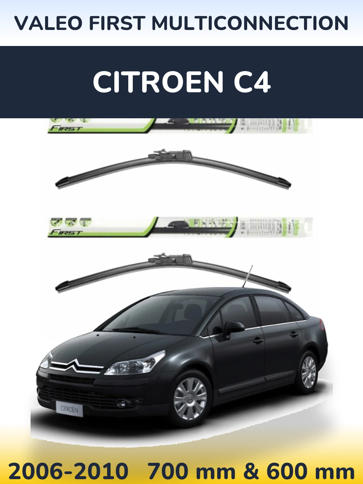 Ștergătoare Valeo First MultiConnection pentru Citroen C4