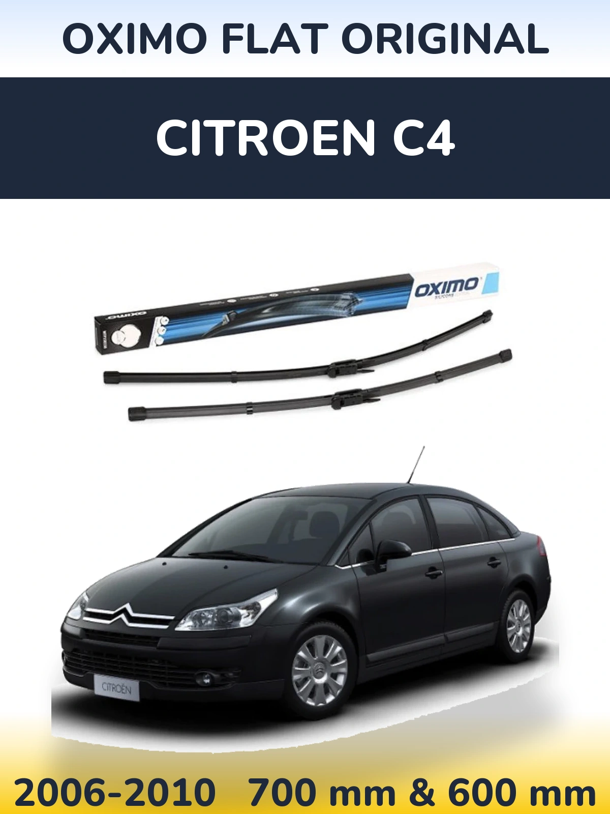 Ștergătoare Oximo Flat Original pentru Citroen C4