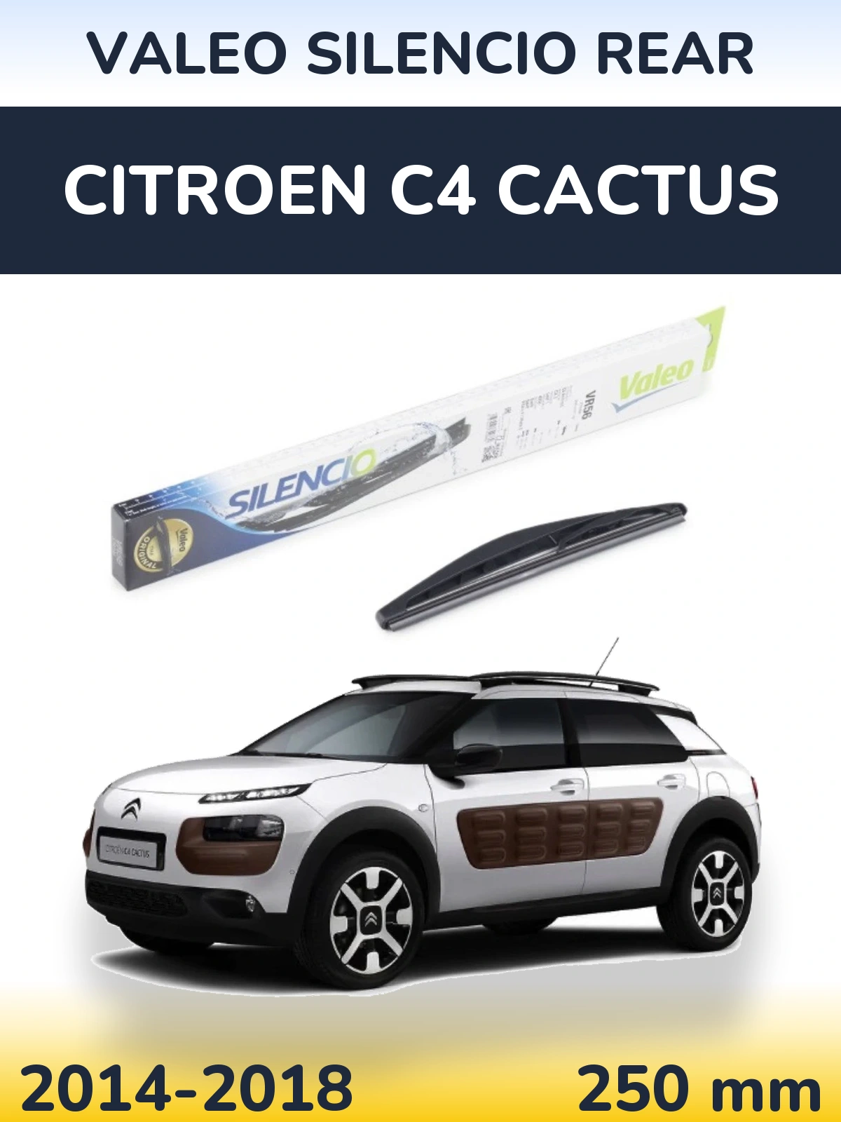 Ștergătoare Valeo Silencio Rear pentru Citroen C4 Cactus