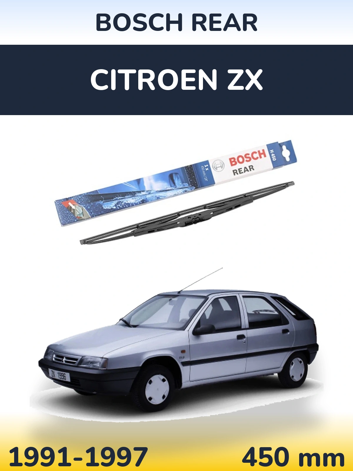 Ștergătoare BOSCH Rear pentru Citroen ZX