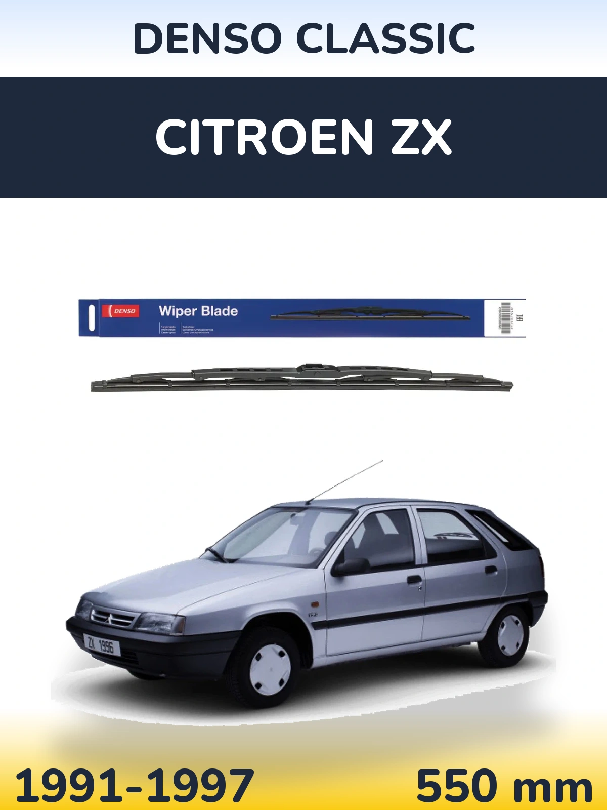 Ștergătoare Denso Classic pentru Citroen ZX