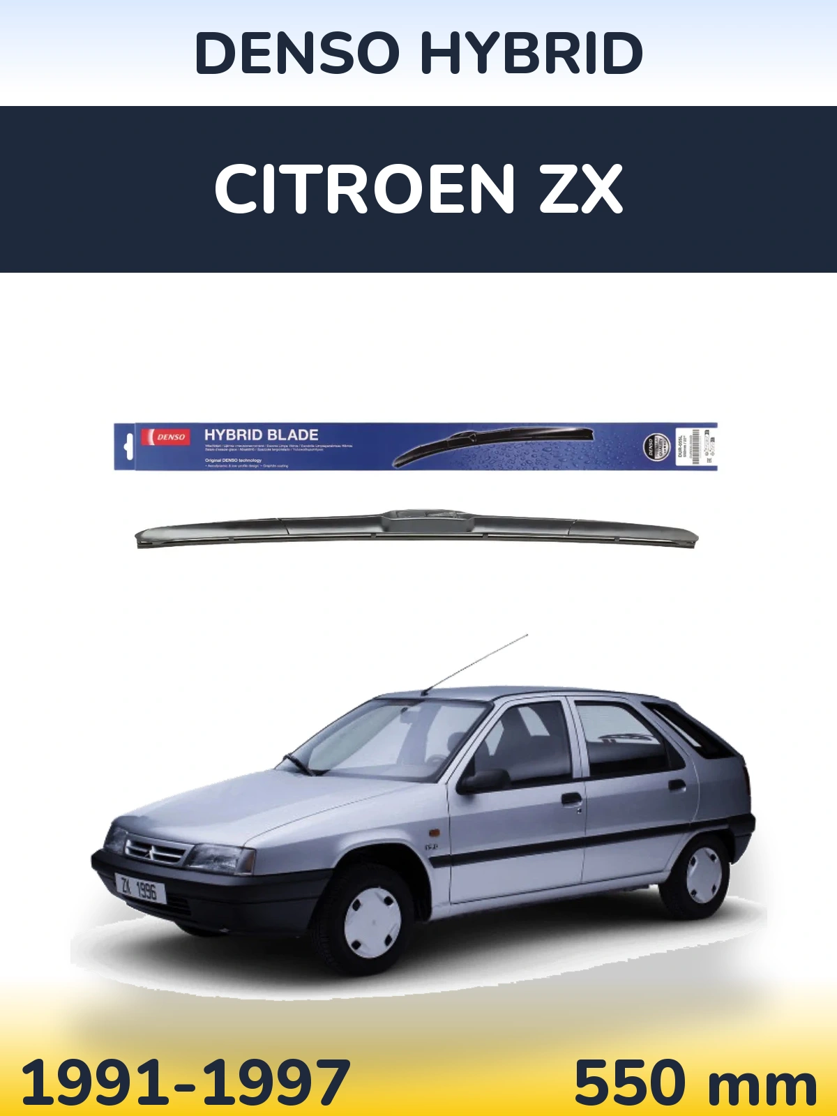 Ștergătoare Denso Hybrid pentru Citroen ZX
