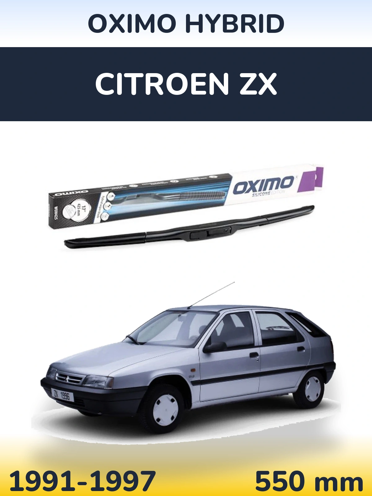 Ștergătoare Oximo Hybrid pentru Citroen ZX