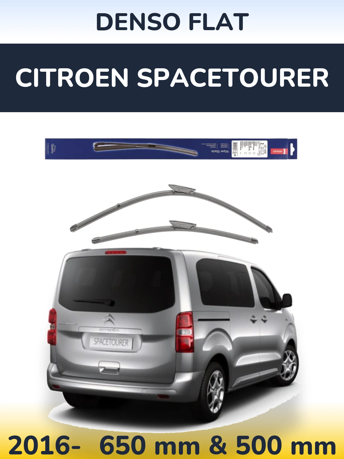 Ștergătoare Denso Flat pentru Citroen SpaceTourer
