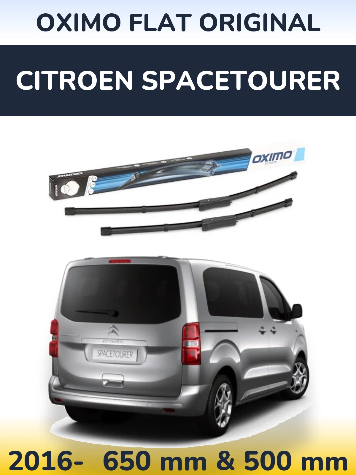Ștergătoare Oximo Flat Original pentru Citroen SpaceTourer
