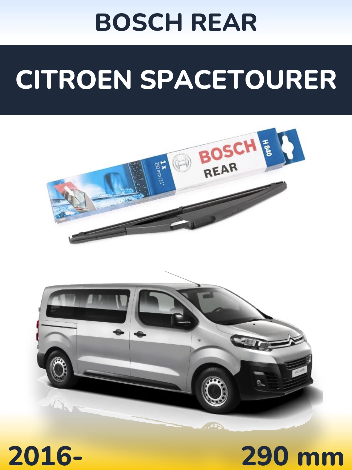 Ștergătoare BOSCH Rear pentru Citroen SpaceTourer