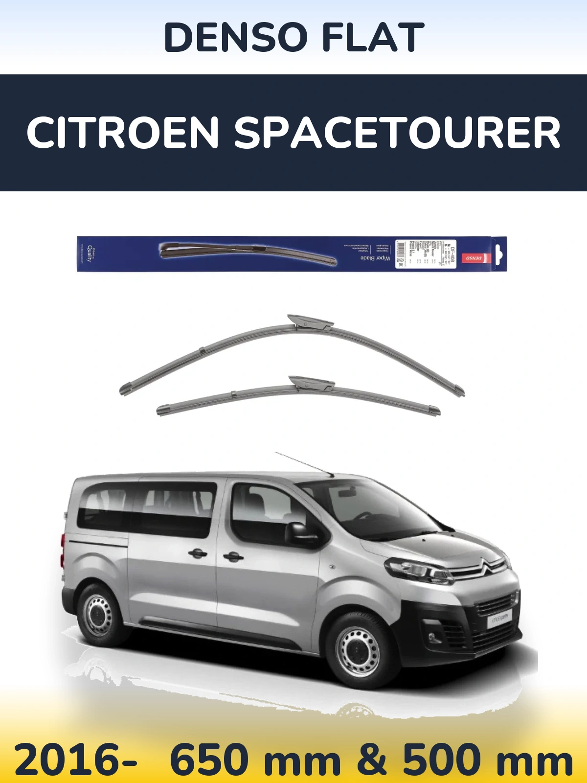 Ștergătoare Denso Flat pentru Citroen SpaceTourer
