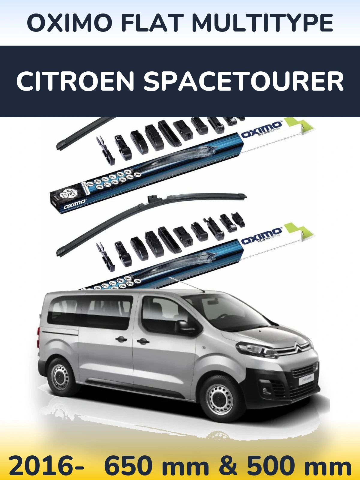 Ștergătoare Oximo Flat MultiTipe pentru Citroen SpaceTourer