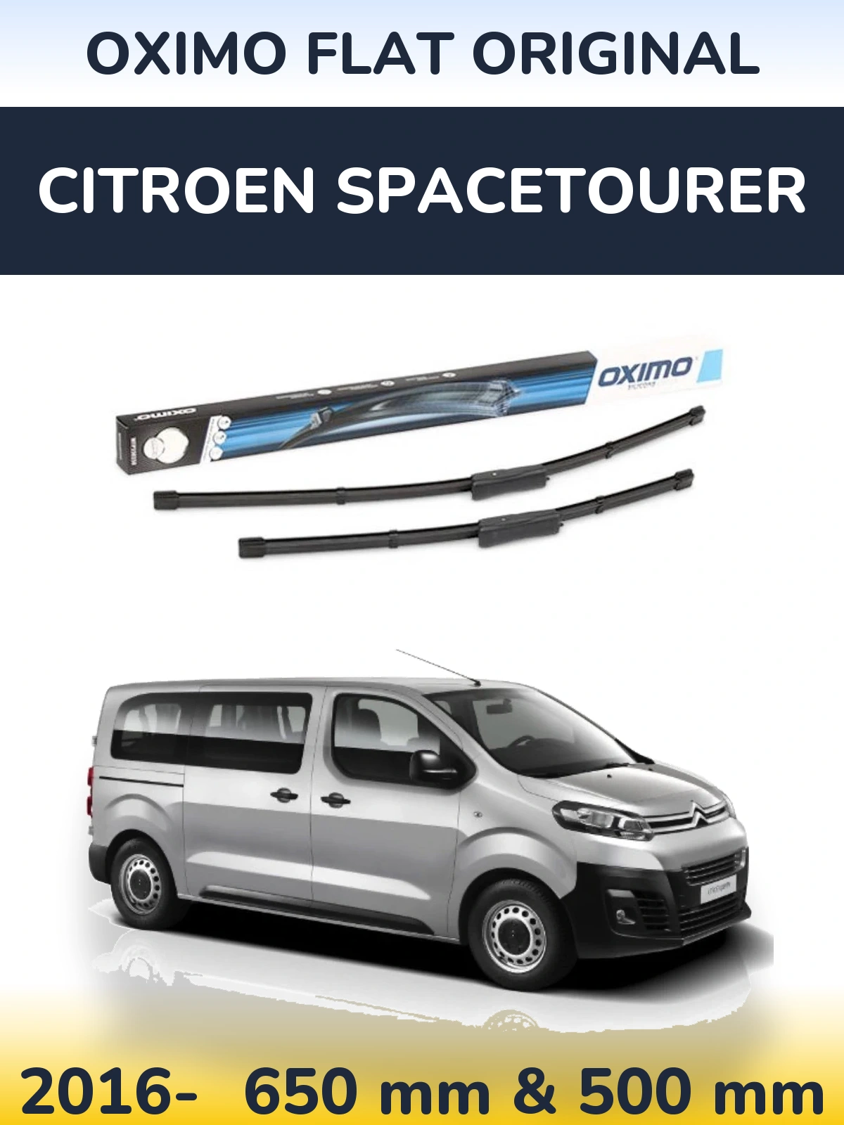 Ștergătoare Oximo Flat Original pentru Citroen SpaceTourer