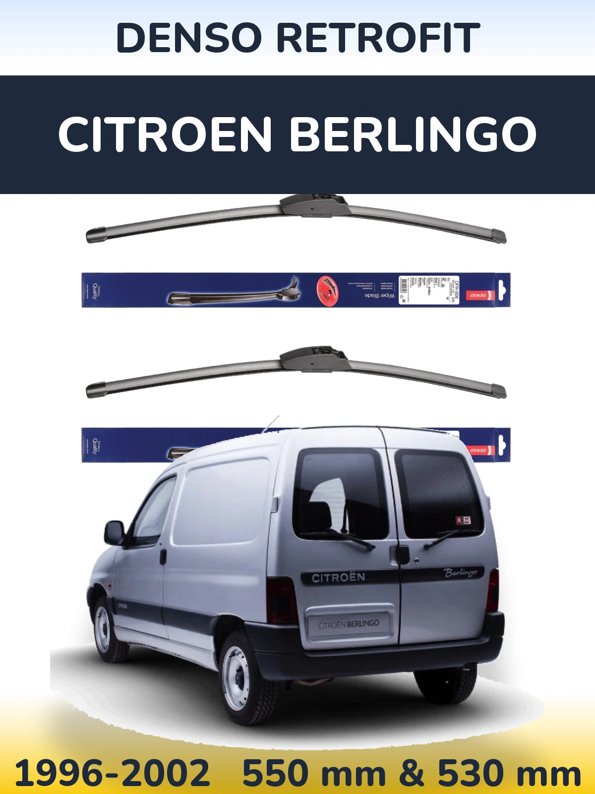 Ștergătoare Denso Retrofit pentru Citroen Berlingo
