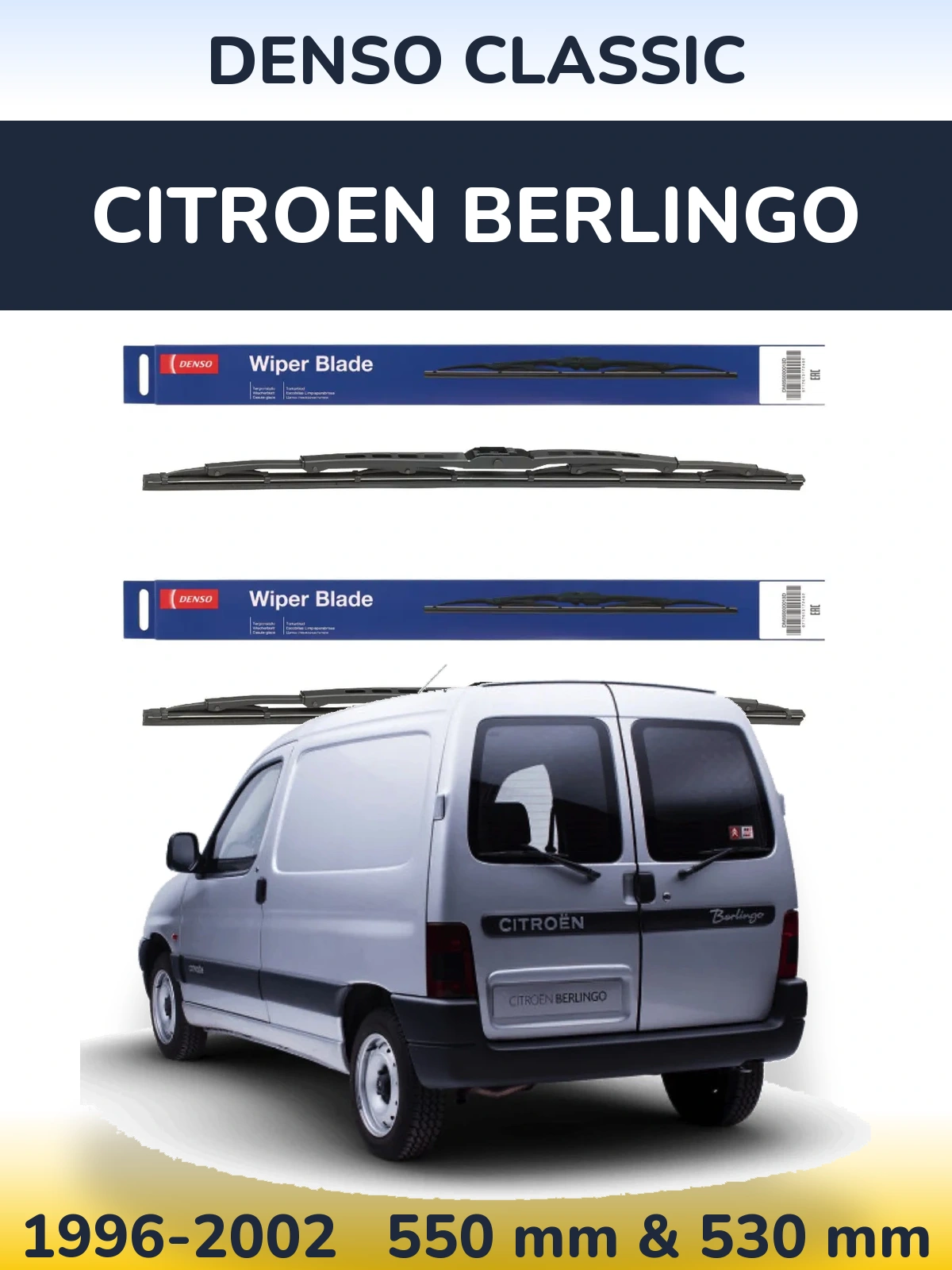 Ștergătoare Denso Classic pentru Citroen Berlingo