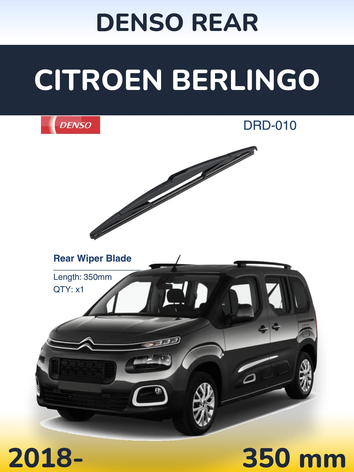 Ștergătoare Denso Rear pentru Citroen Berlingo