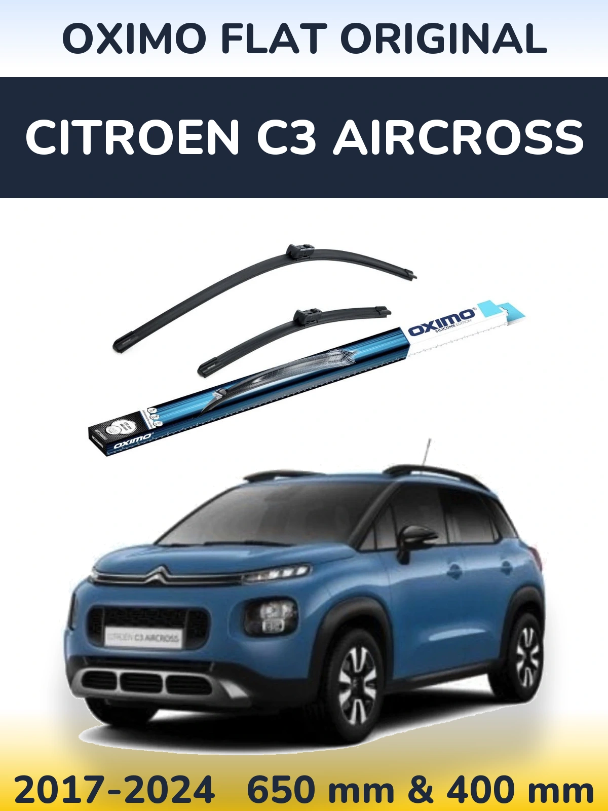 Ștergătoare Oximo Flat Original pentru Citroen C3 Aircross