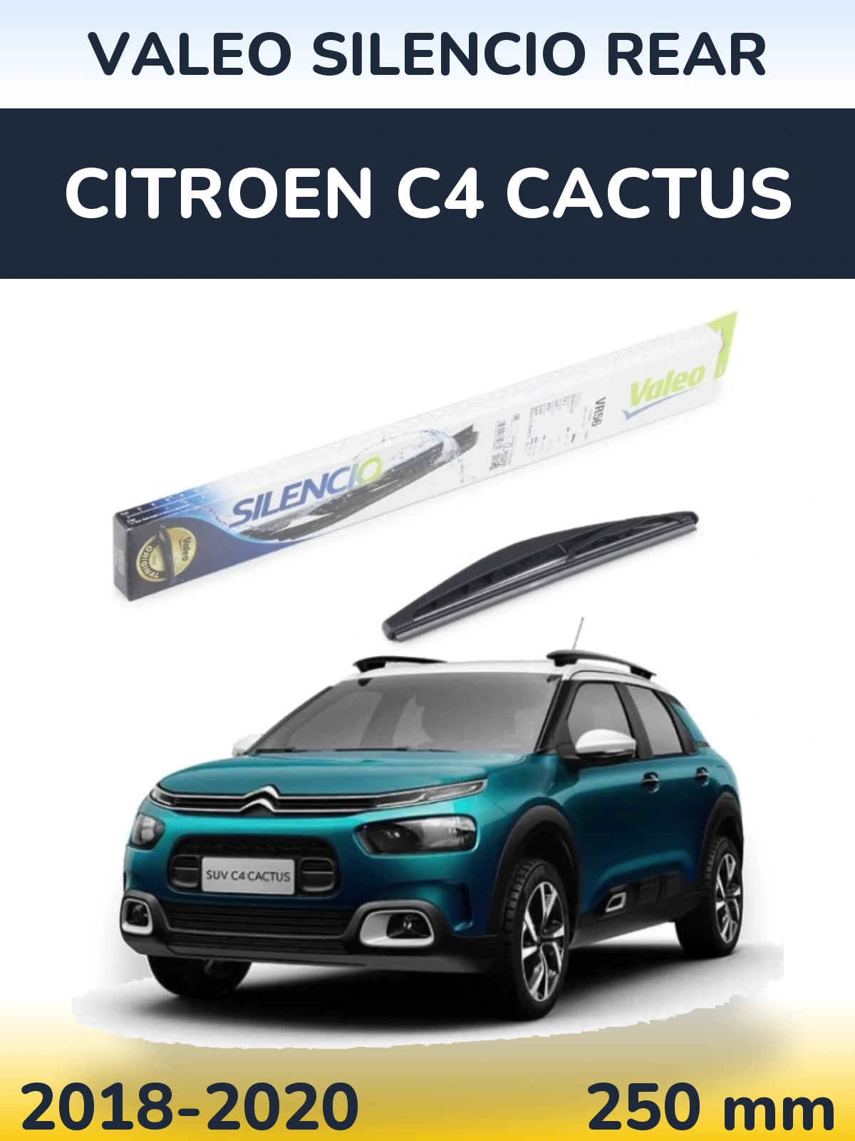 Ștergătoare Valeo Silencio Rear pentru Citroen C4 Cactus