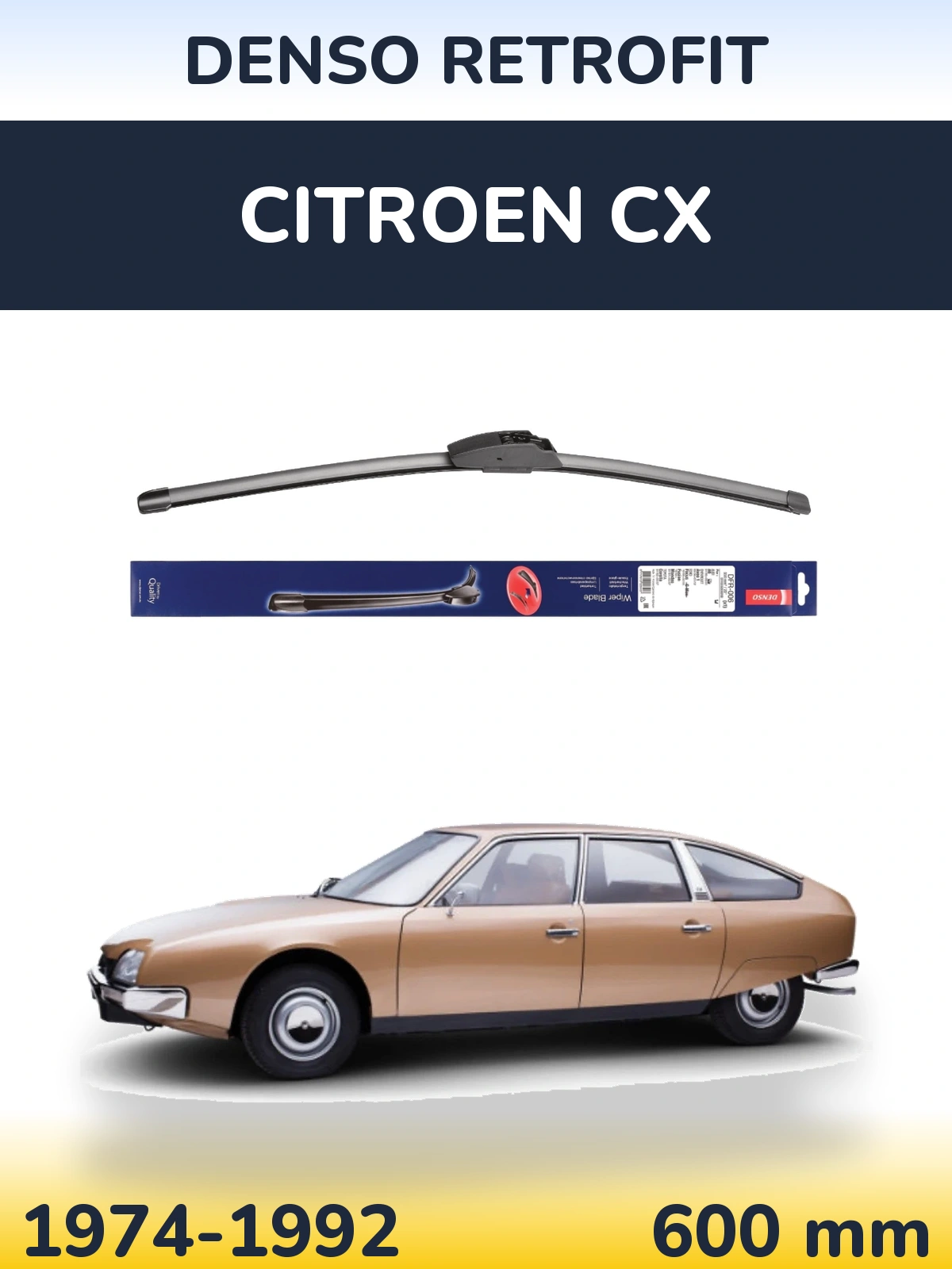 Ștergătoare Denso Retrofit pentru Citroen CX
