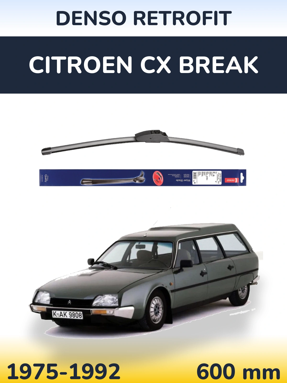 Ștergătoare Denso Retrofit pentru Citroen CX Break