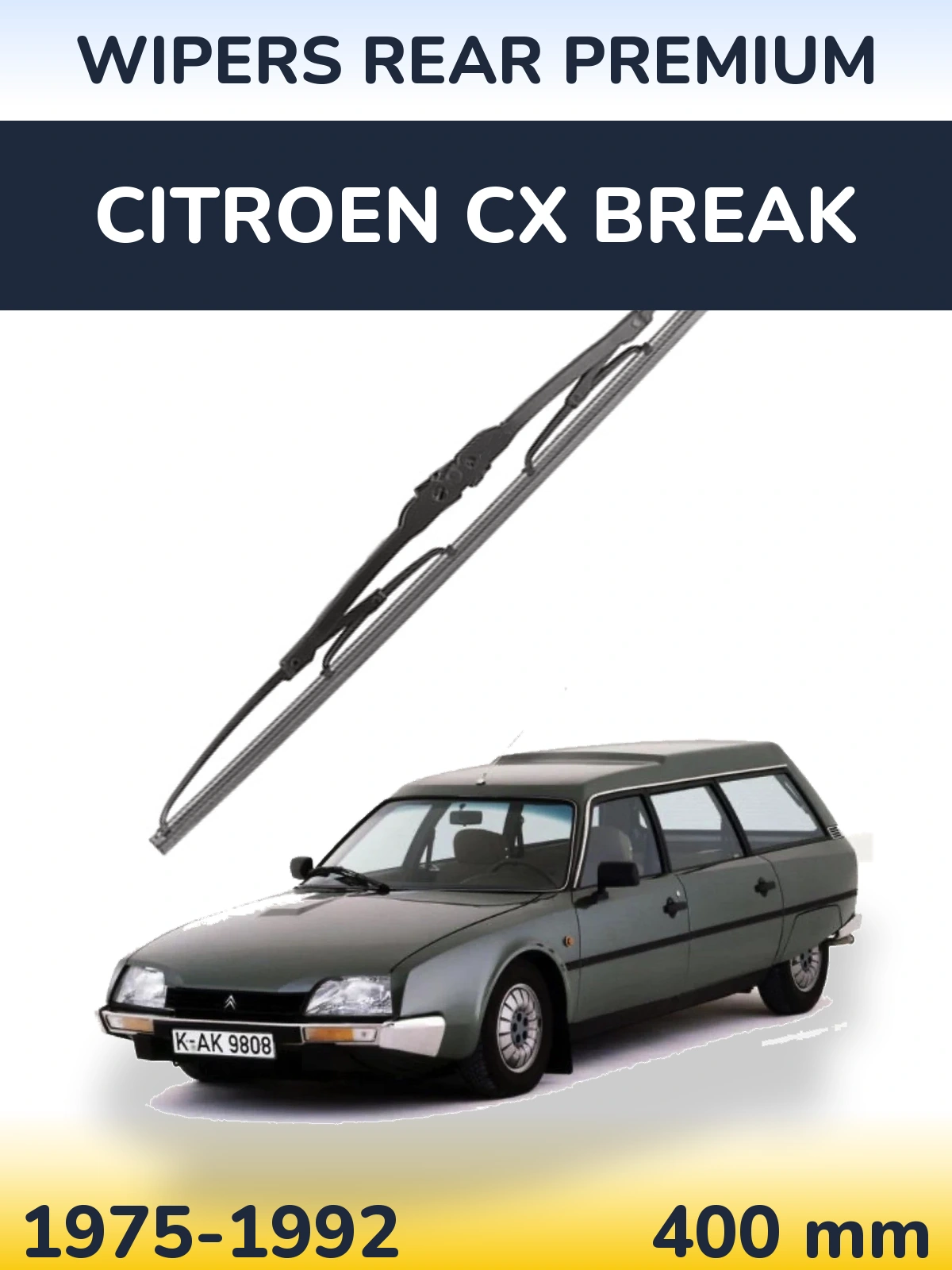 Ștergătoare WIPERS REAR PREMIUM pentru Citroen CX Break