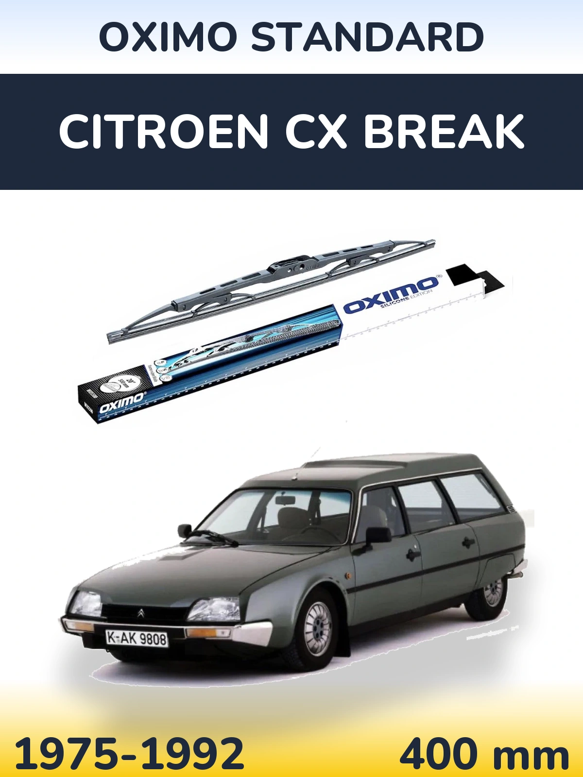 Ștergătoare Oximo Standard pentru Citroen CX Break
