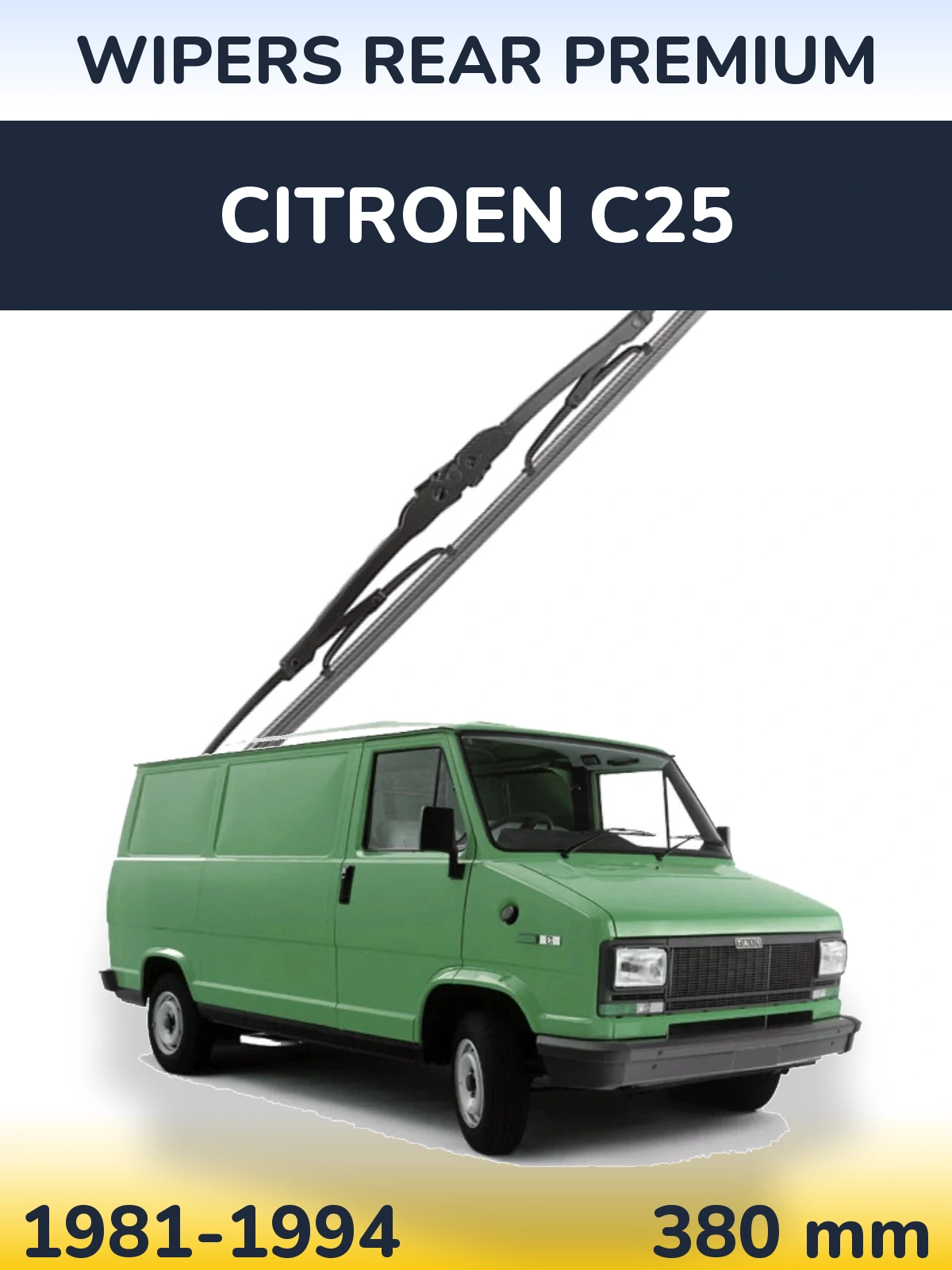 Ștergătoare WIPERS REAR PREMIUM pentru Citroen C25