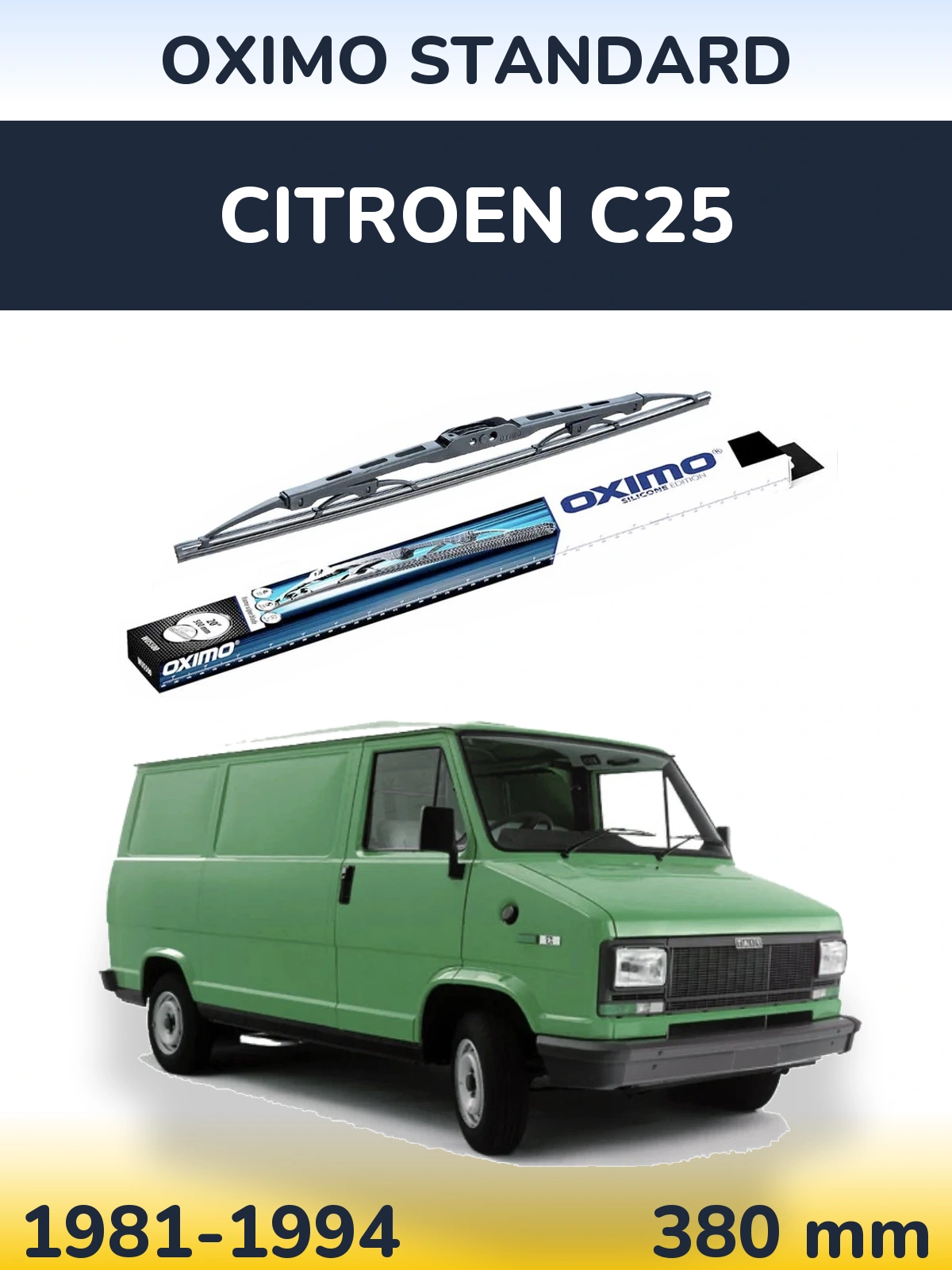 Ștergătoare Oximo Standard pentru Citroen C25