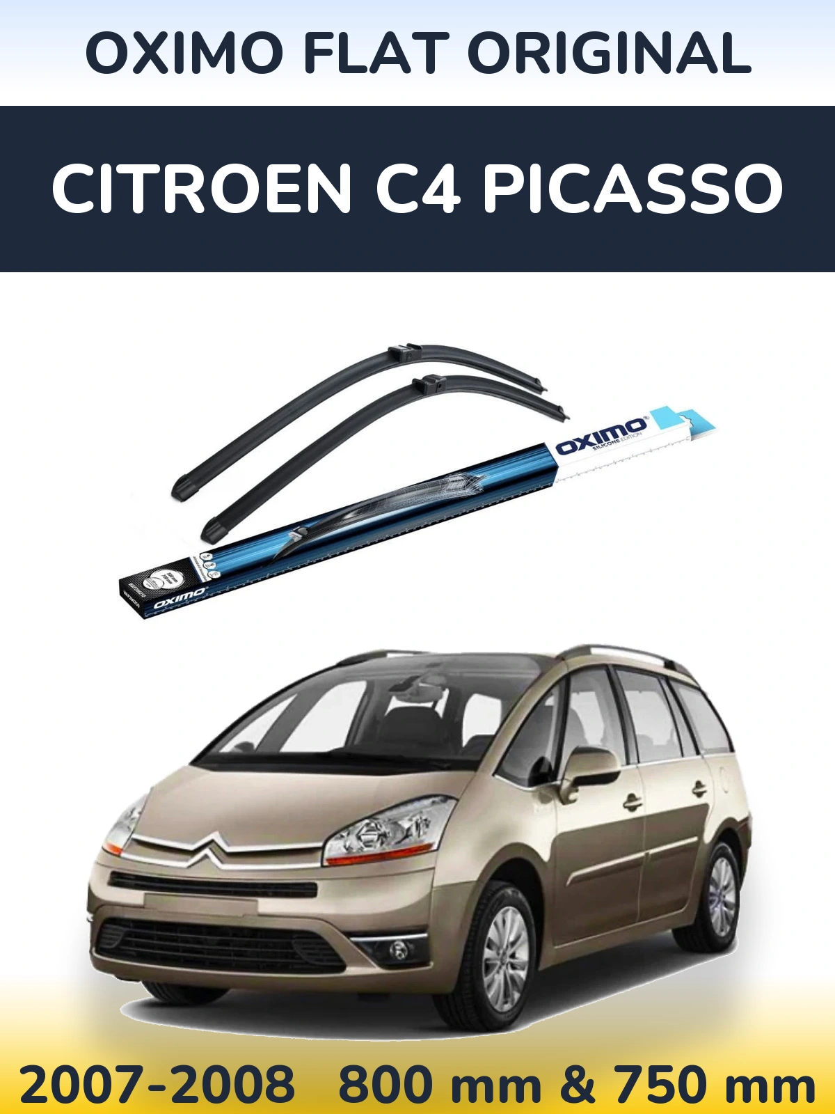 Ștergătoare Oximo Flat Original pentru Citroen C4 Picasso