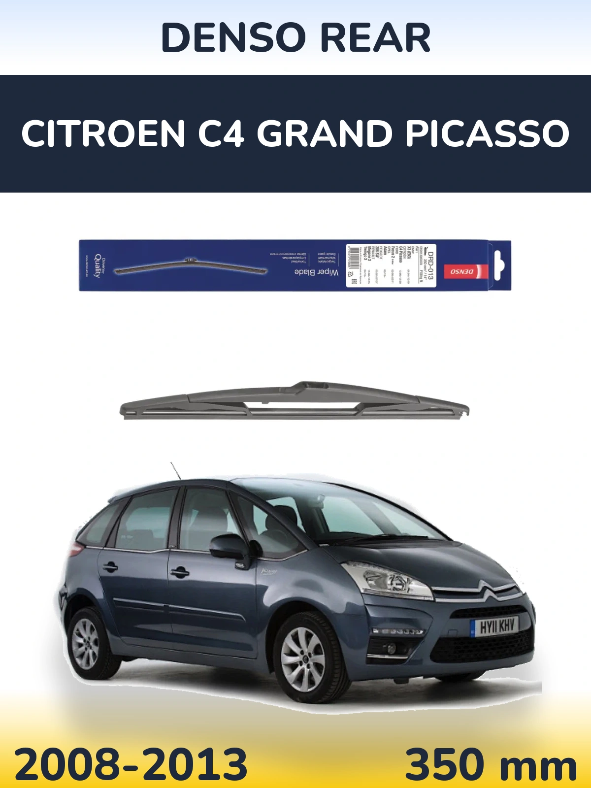 Ștergătoare Denso Rear pentru Citroen C4 Grand Picasso