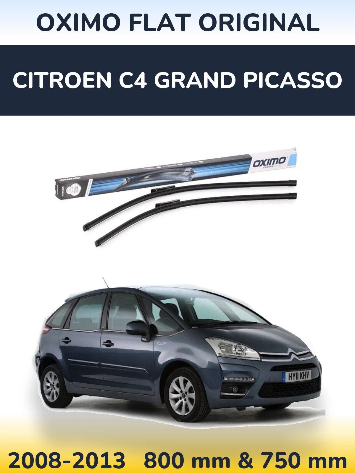 Ștergătoare Oximo Flat Original pentru Citroen C4 Grand Picasso