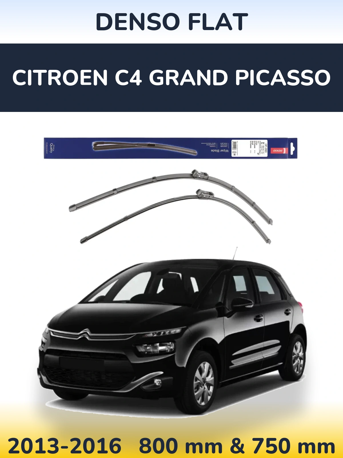 Ștergătoare Denso Flat pentru Citroen C4 Grand Picasso