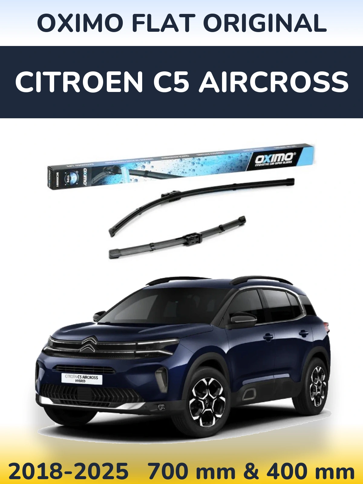 Ștergătoare Oximo Flat Original pentru Citroen C5 Aircross